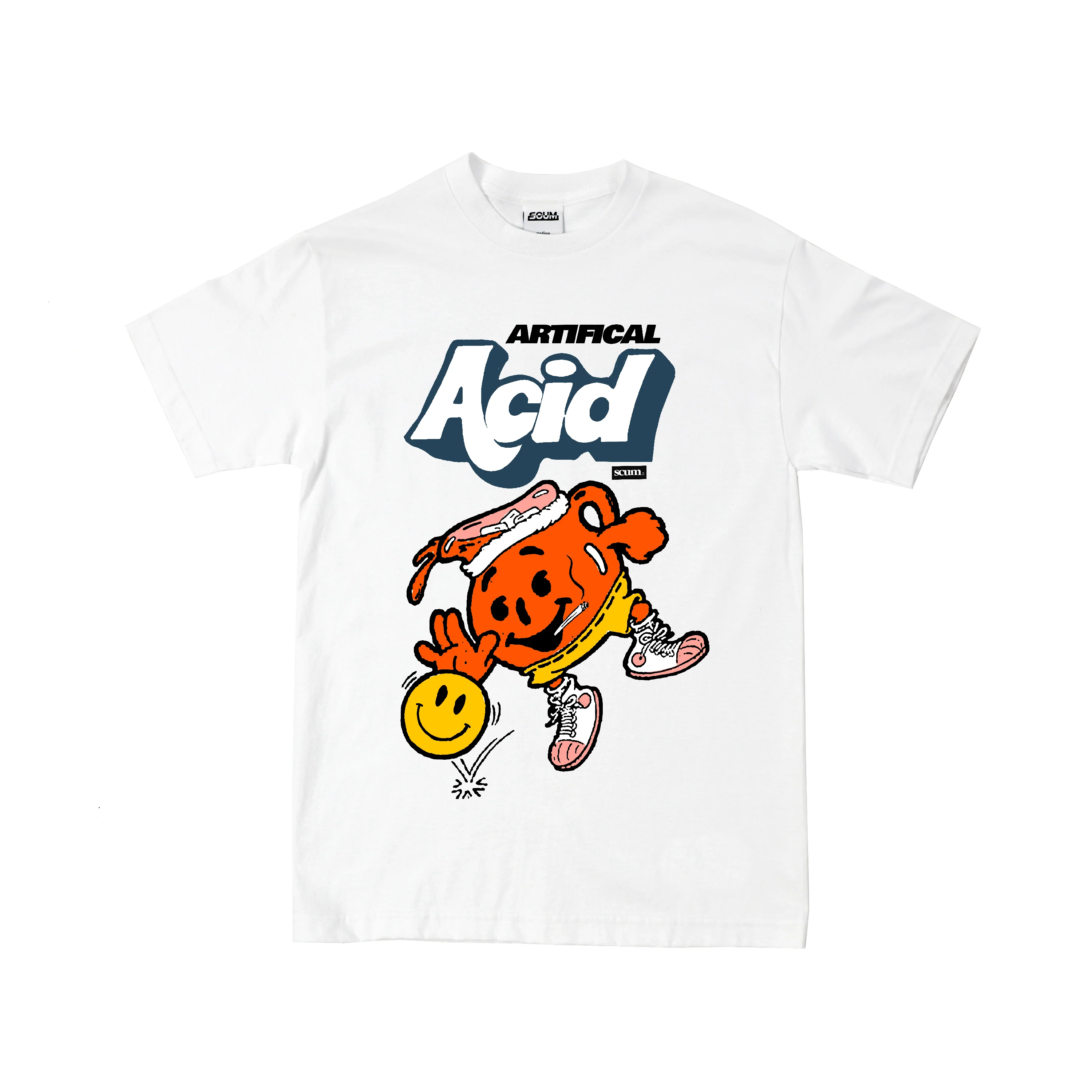 ACID T SHIRT - WHITE