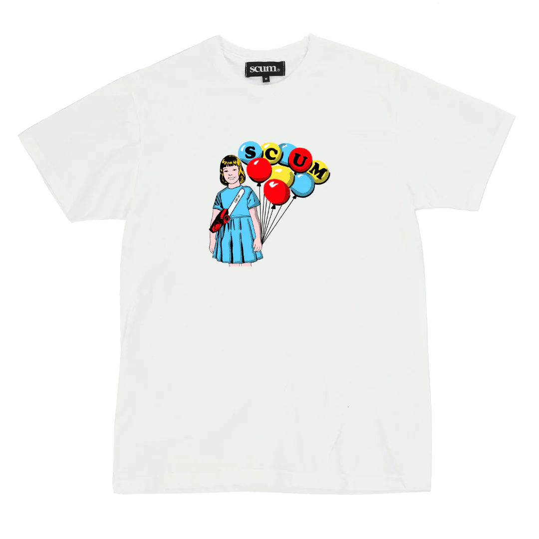 HAPPY DAYS T-SHIRT - WHITE