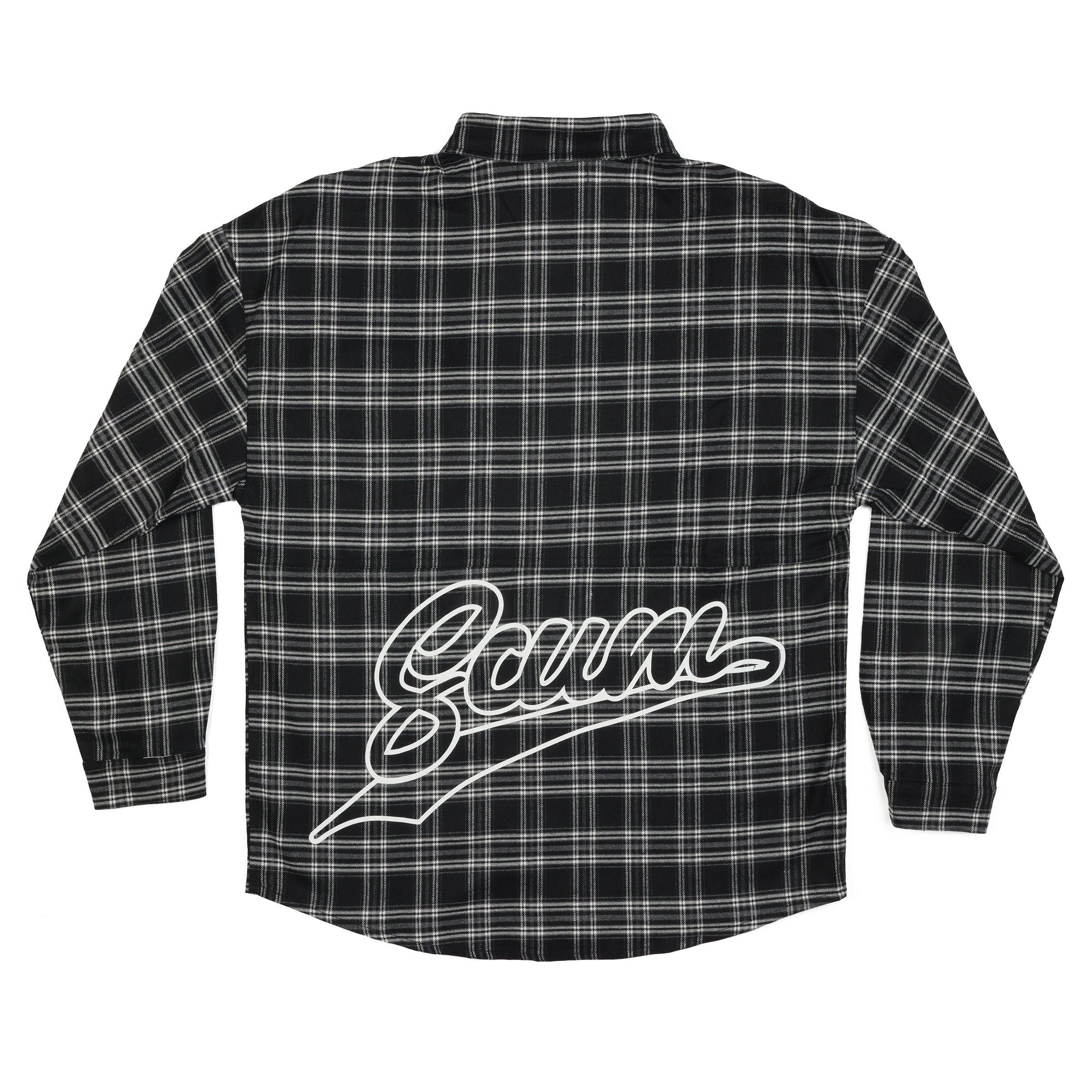 BLACK AND WHITE LUMBERCRACK SHIRT - Image 2