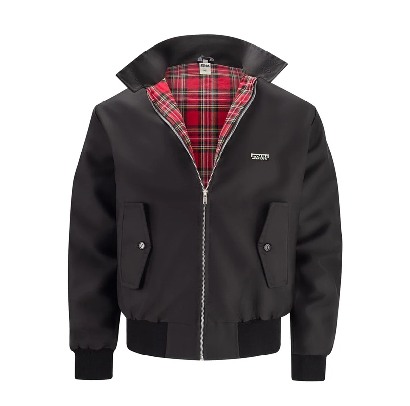 BLACK HARRINGTON JACKET