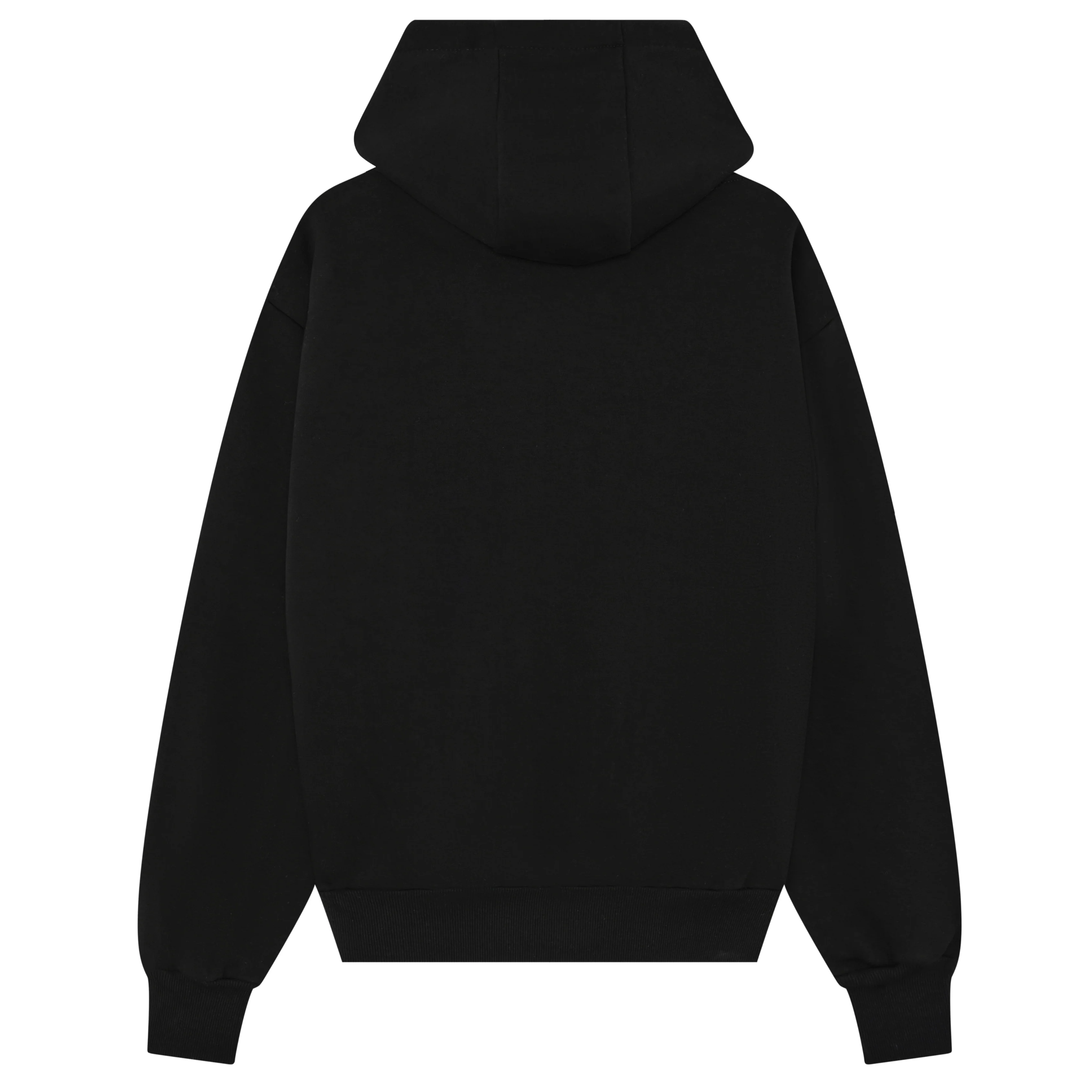 SCUM MCA BOX LOGO HOOD - BLACK - Image 2