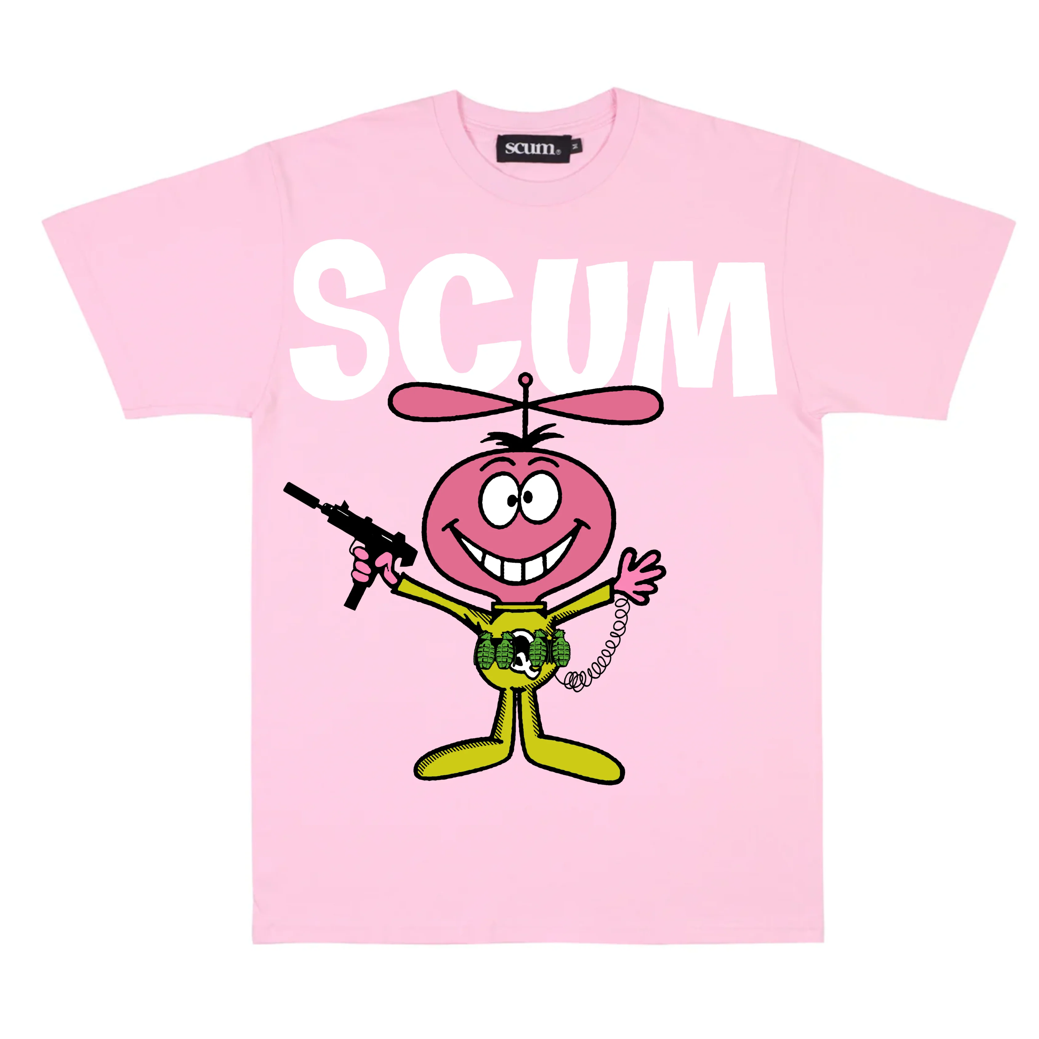 ZAP YA T-SHIRT - PINK