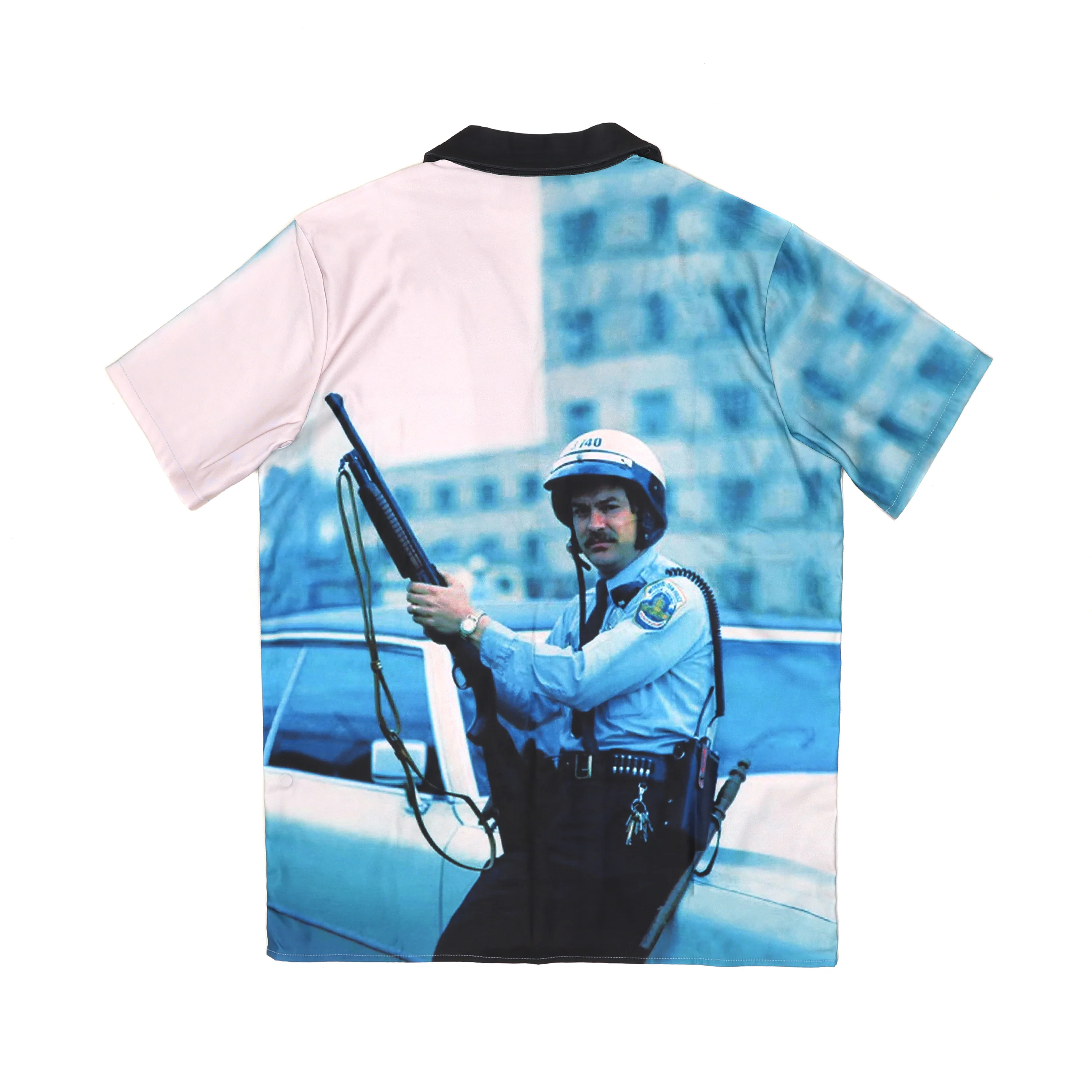 NY POLICE BUTTON SHIRT - Image 2