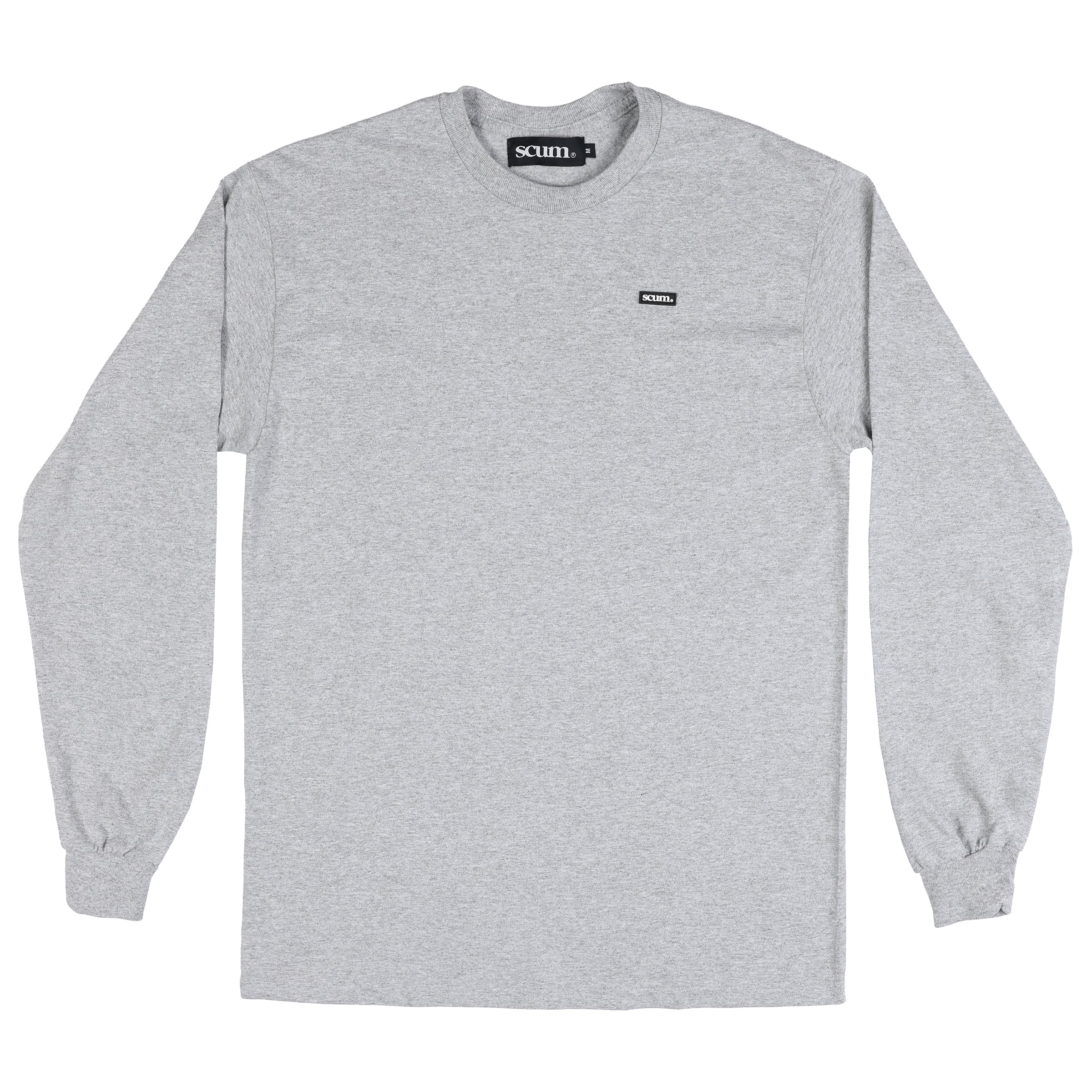BOX LOGO LONG SLEEVE GREY