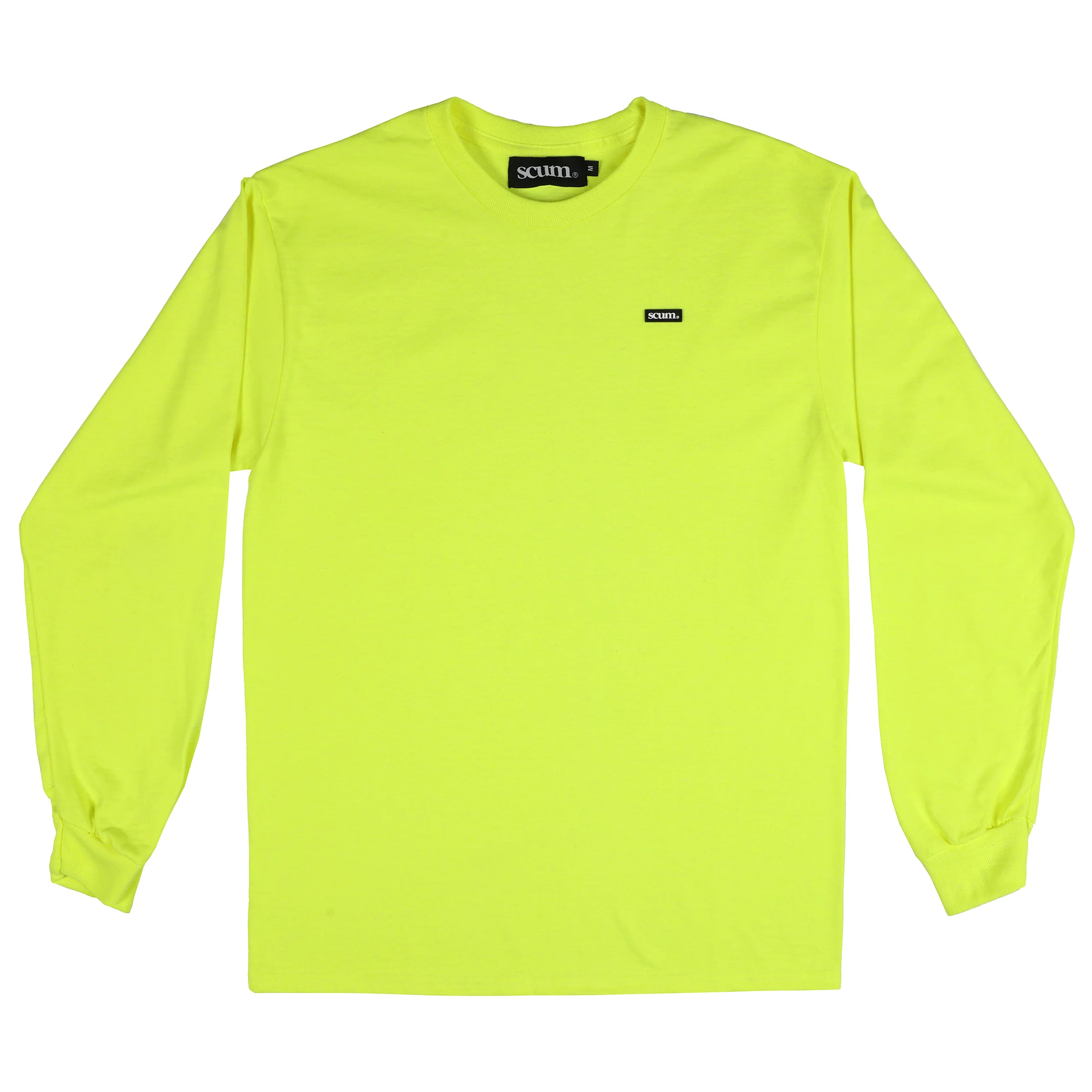 BOX LOGO LONG SLEEVE SAFETY GREEN