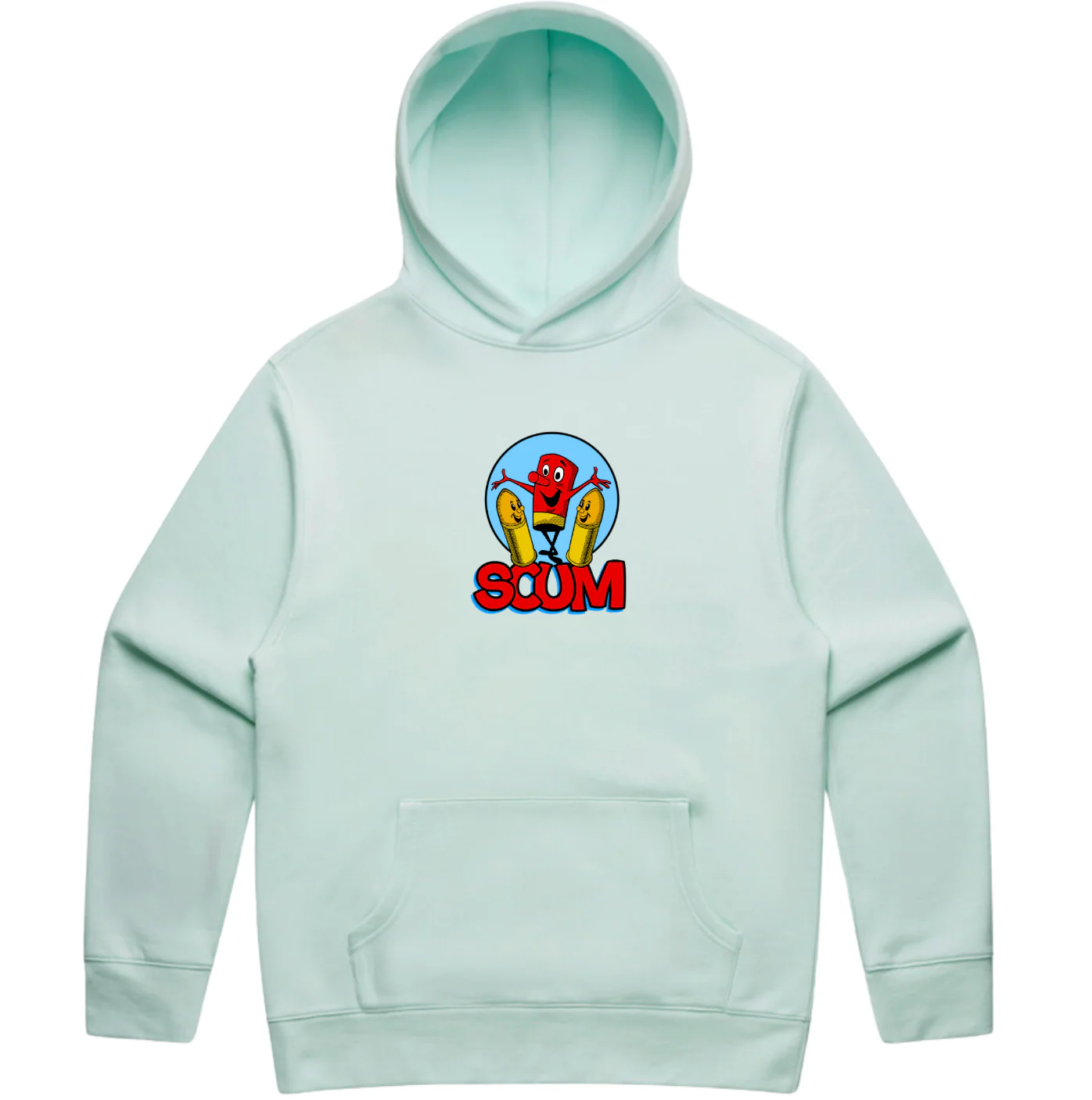 LOADED HOOD- SEAFOAM