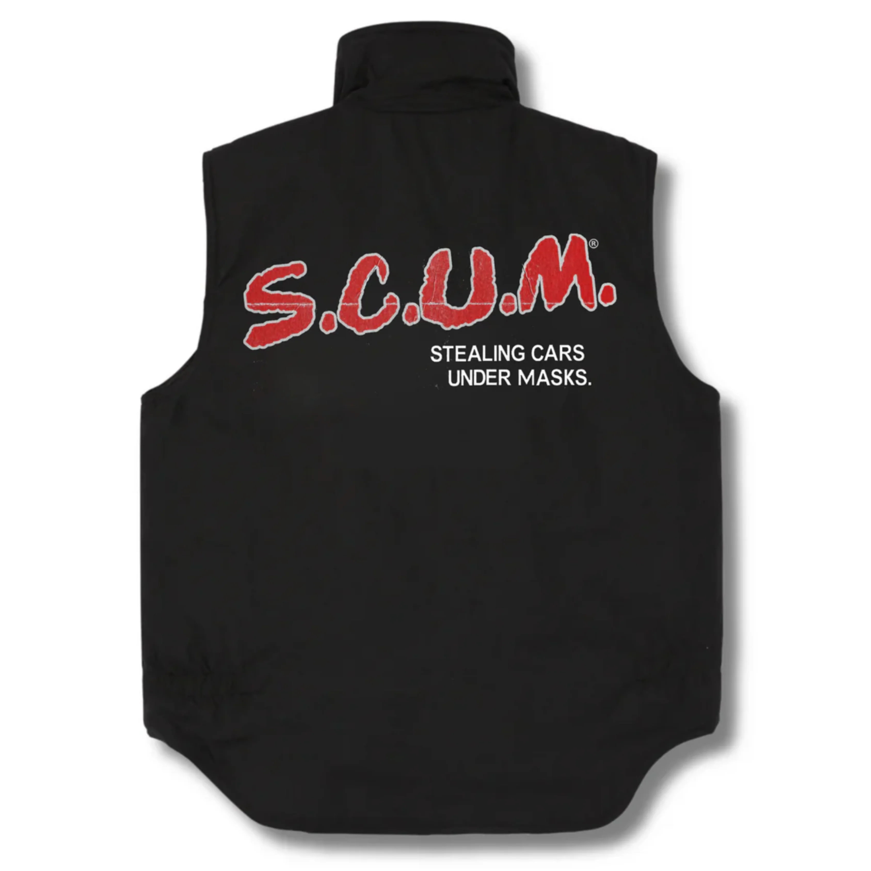 STEALING CARS UNDER MASKS RANGER VEST - BLACK