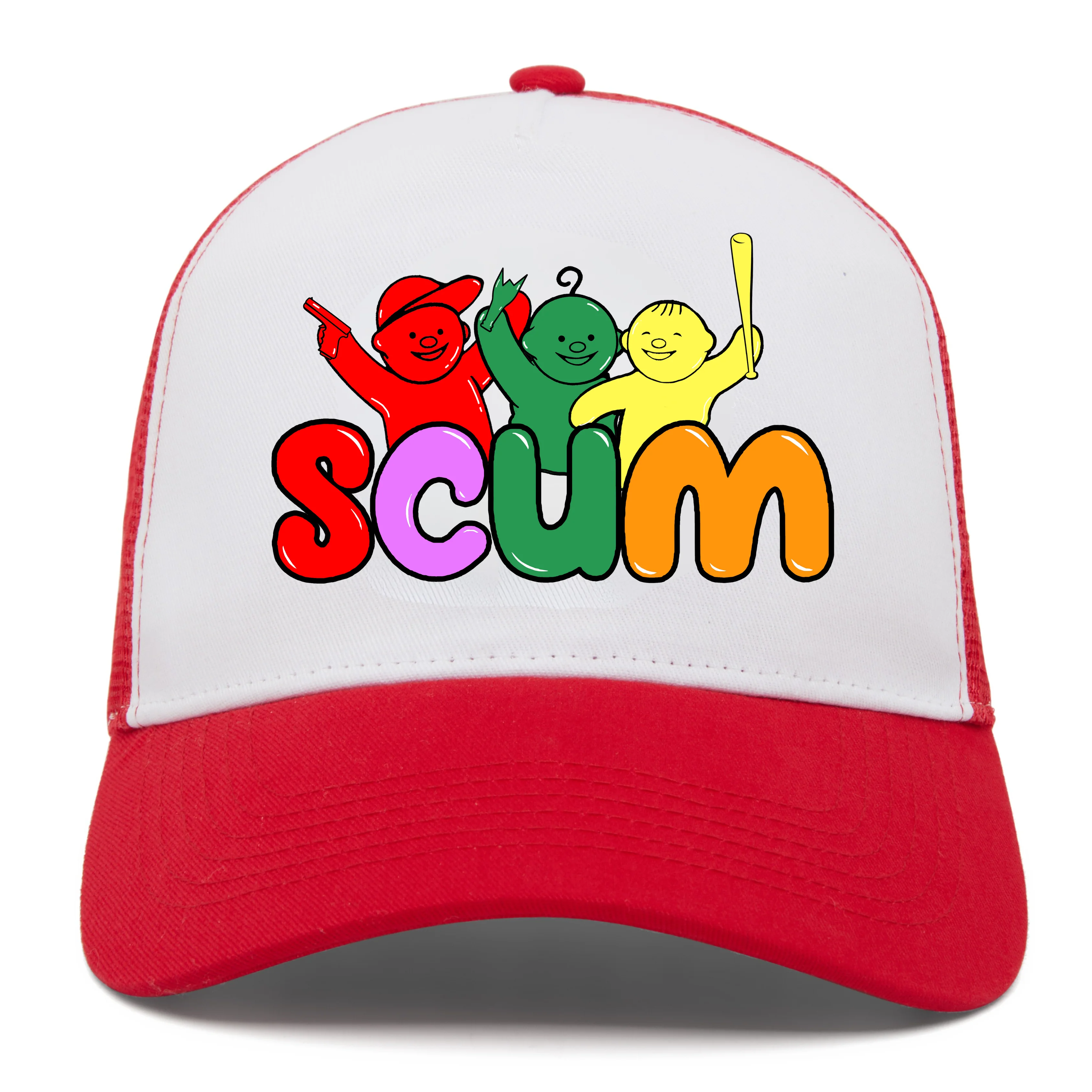 GOODIES CAP - RED  / WHITE