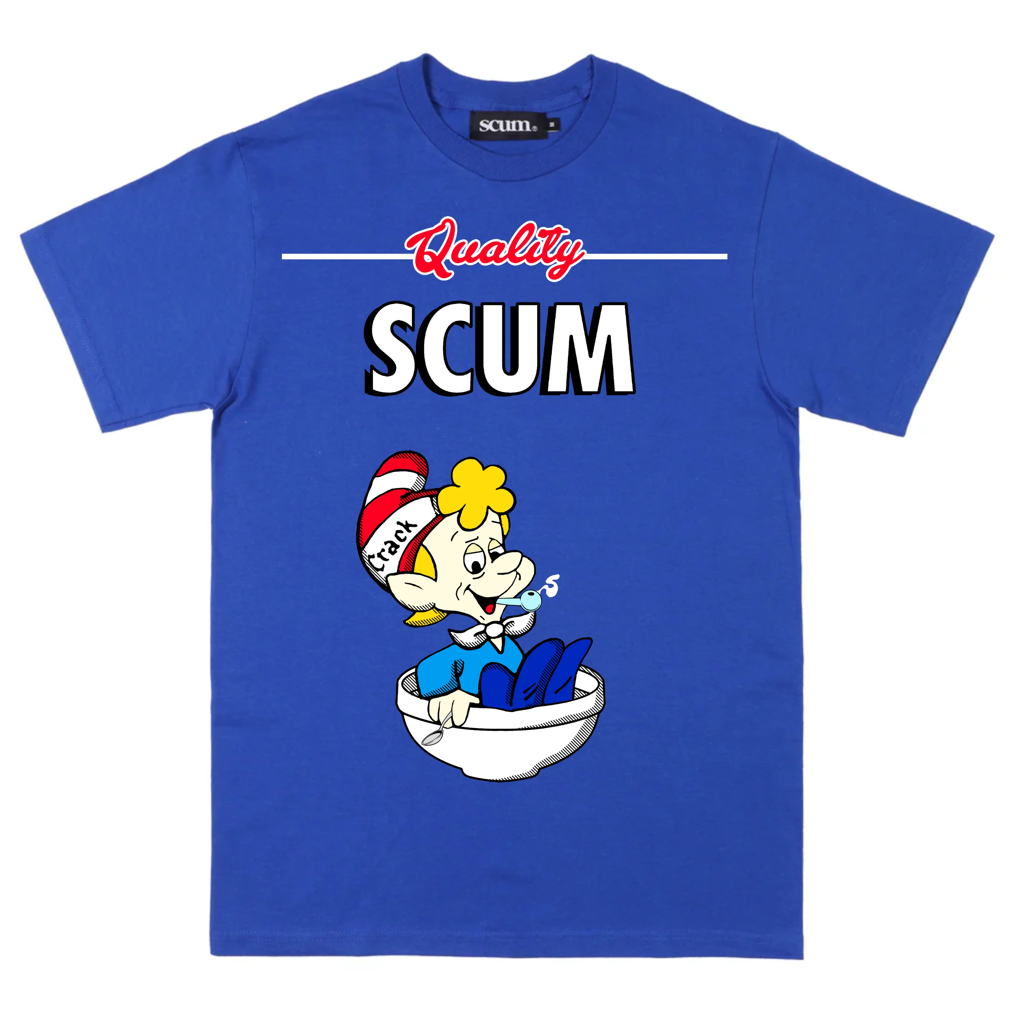 BOWL WITH IT T-SHIRT - BLUE