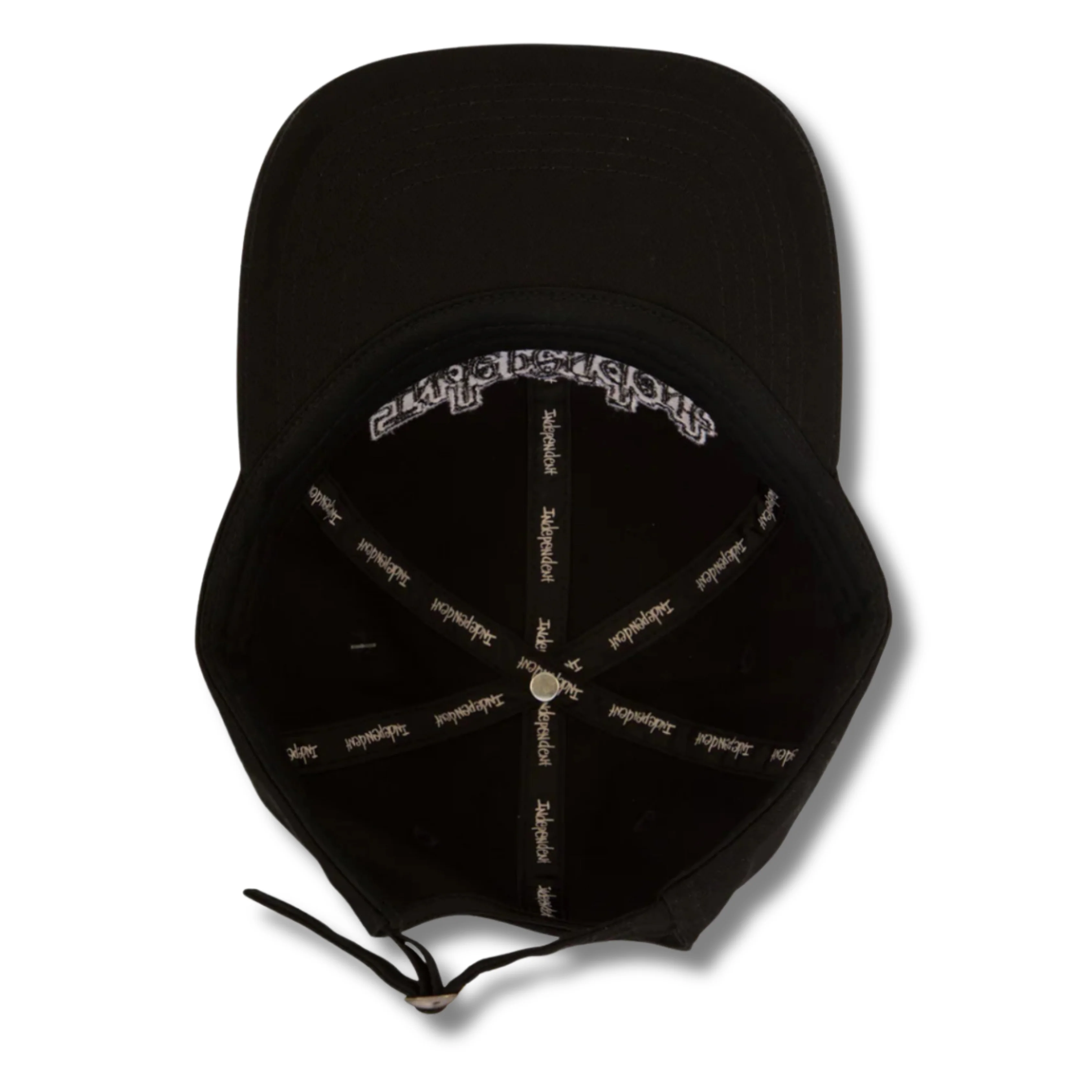 INDEPENDENT GONZ BAR STRAPBACK CAP – BLACK - Image 4