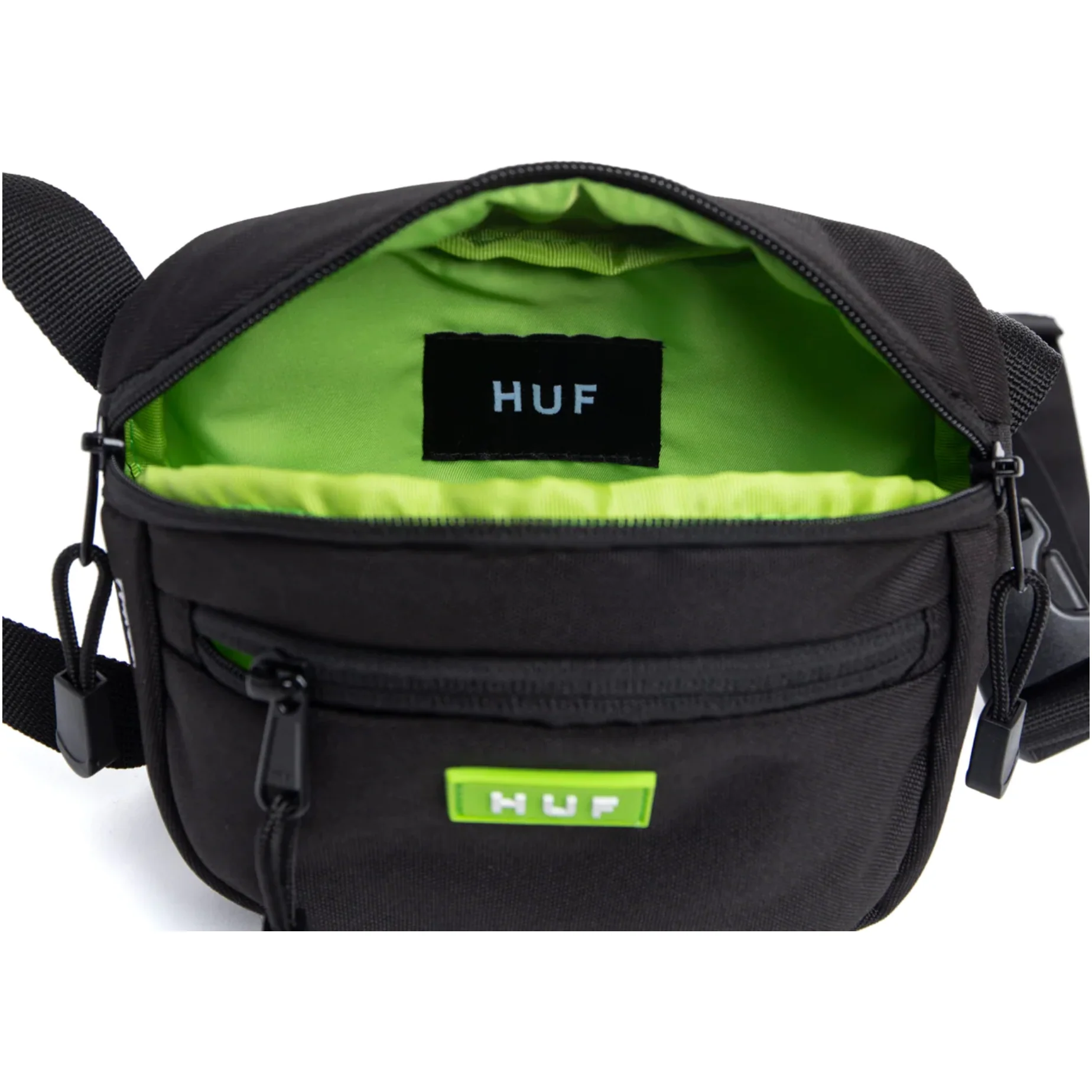 HUF BUNKER SHOULDER BAG - BLACK - Image 4