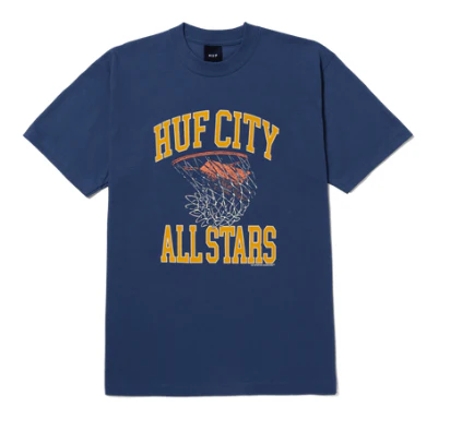HUF SWISH T-SHIRT - TWILIGHT
