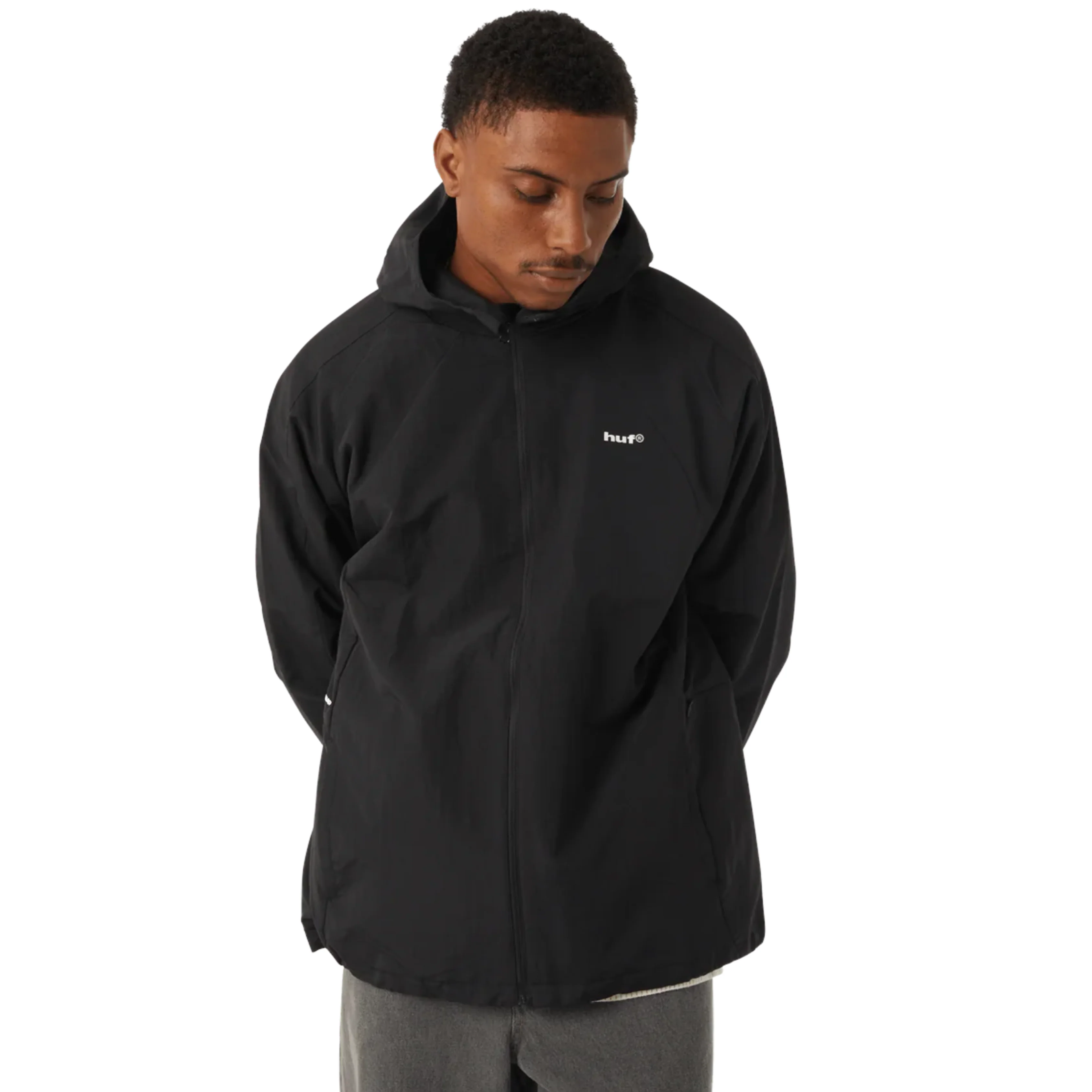 HUF SET SHELL JACKET - BLACKOUT - Image 6