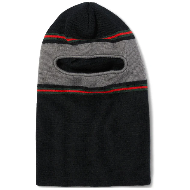 HUF Mutli Rib Balaclava - Black - Image 2