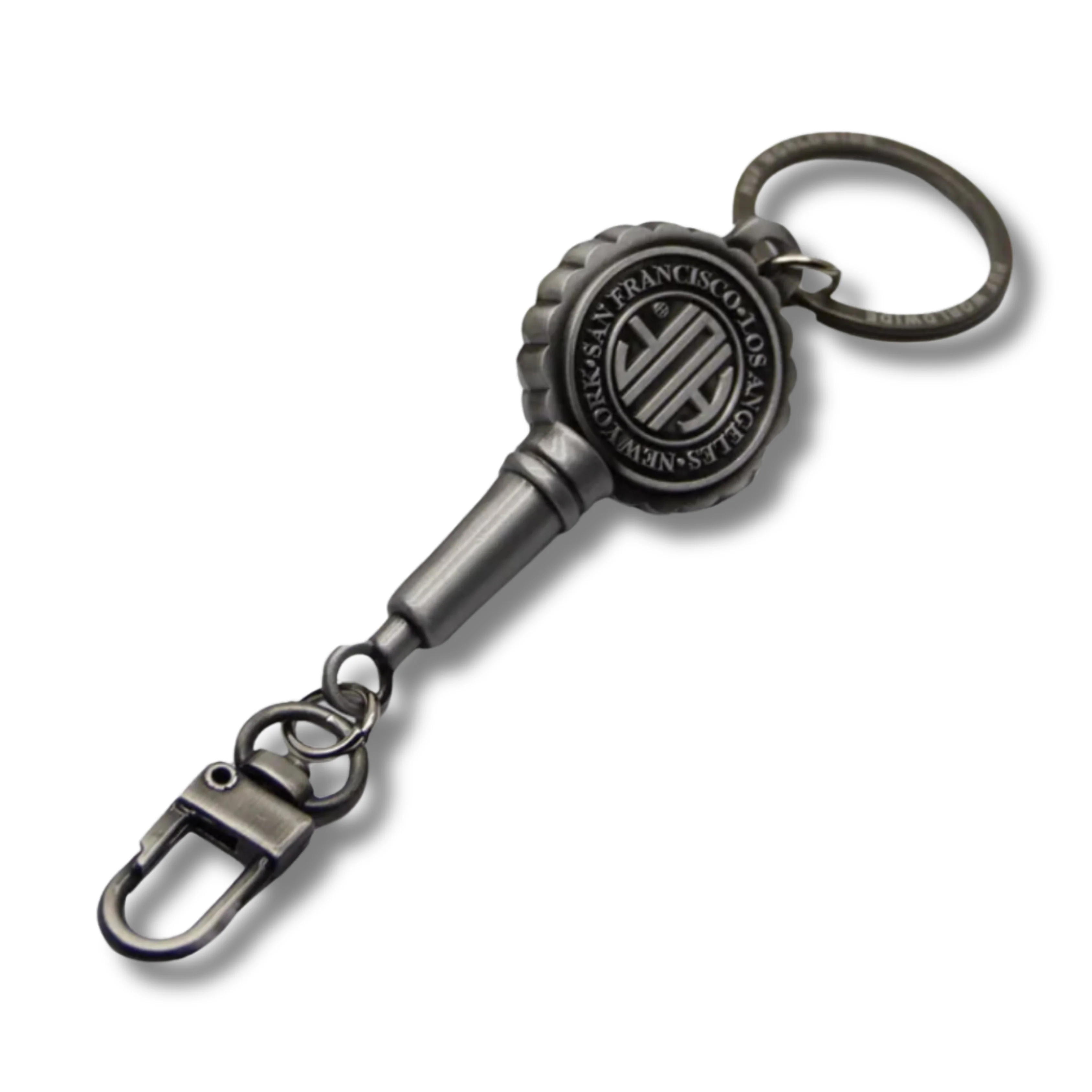 HUF REGIONAL BOTTLE OPENER KEYCHAIN - SILVER