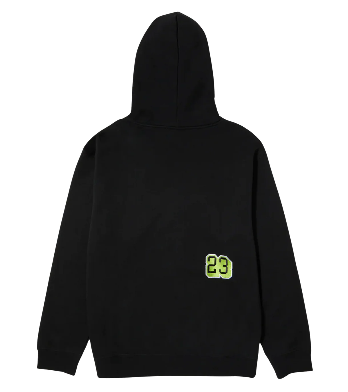 HUF THICC H PULLOVER HOODIE - BLACK - Image 2