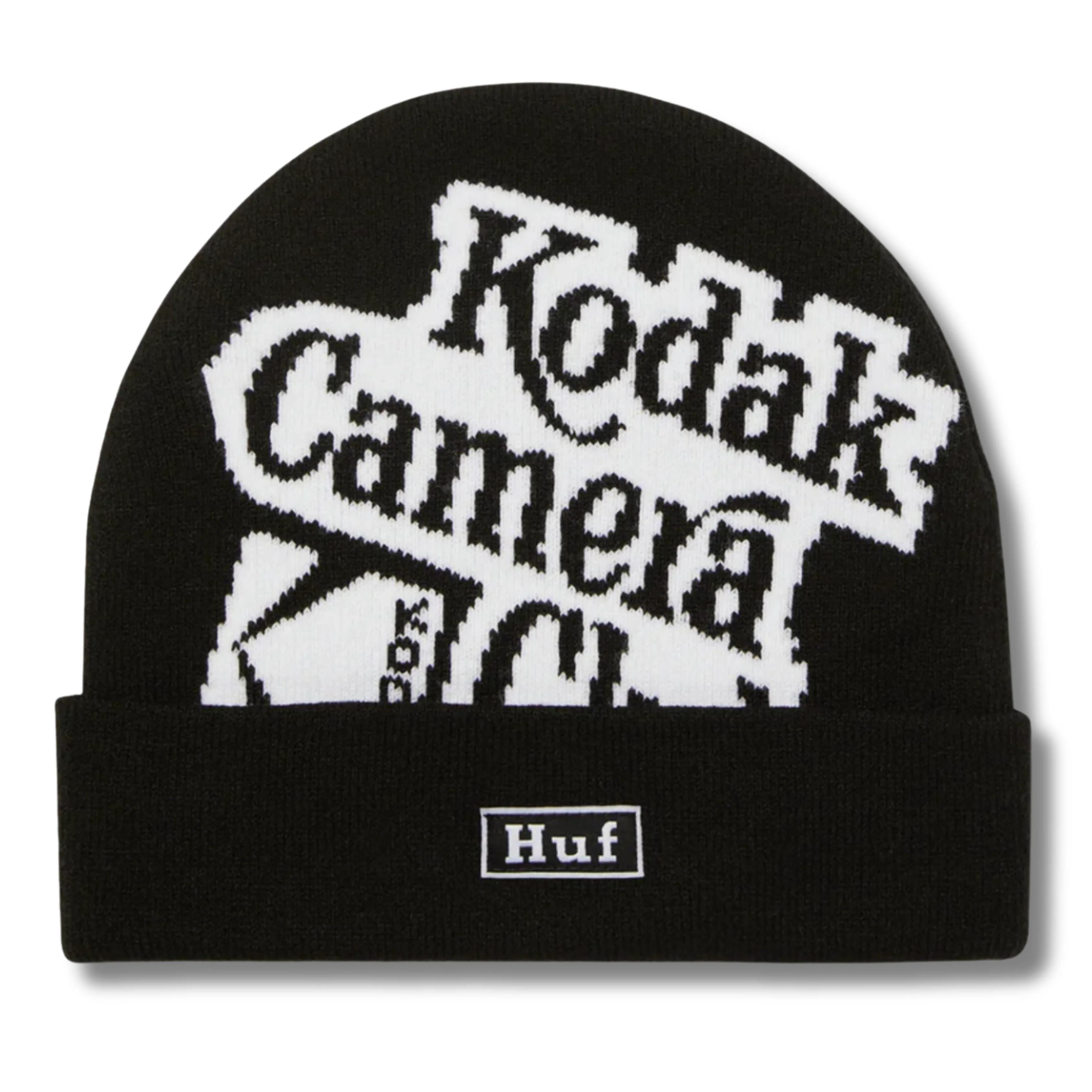 HUF X KODAK CAMERA CLUB BEANIE - BLACK