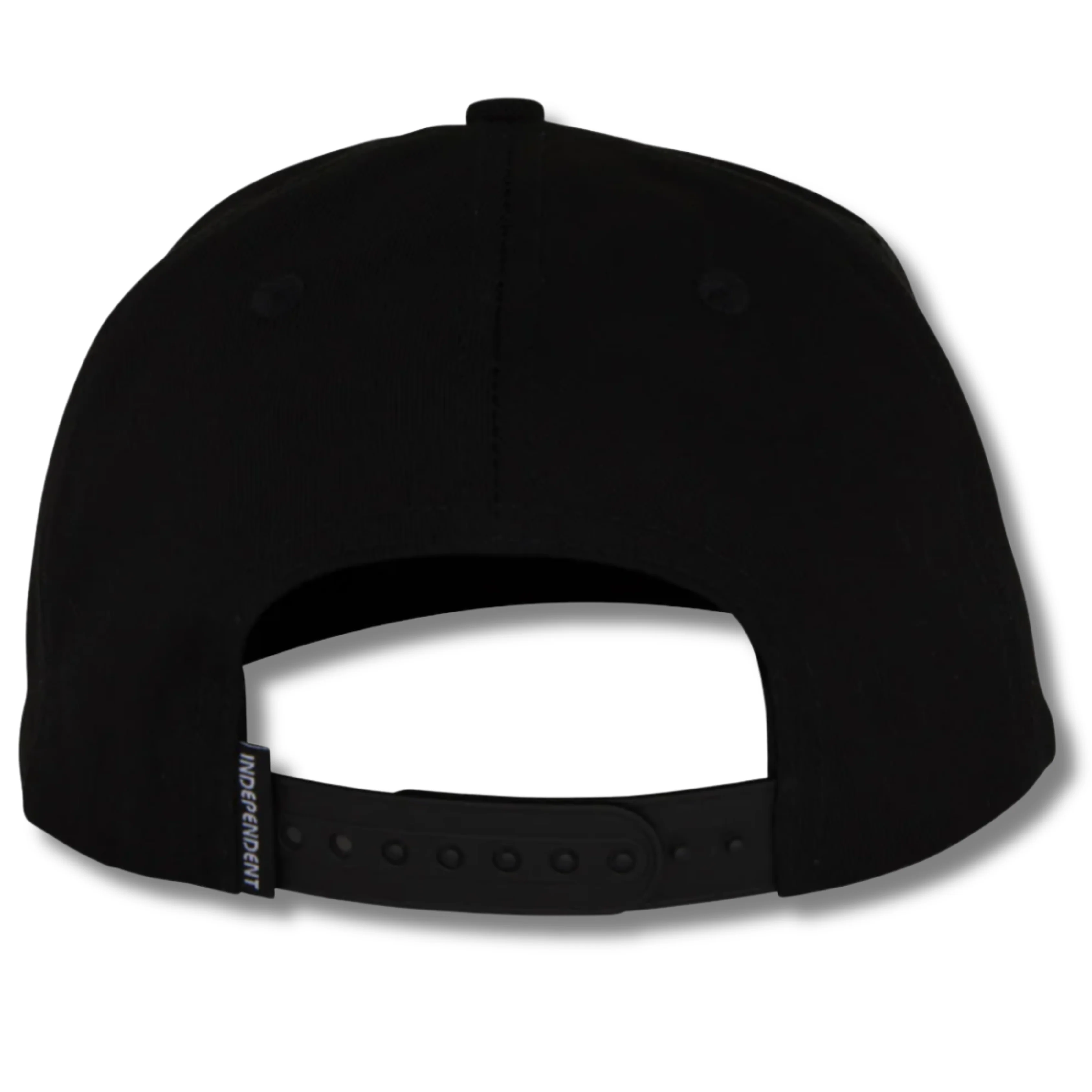 INDEPENDENT BARHOUSE SNAPBACK CAP – BLACK - Image 2