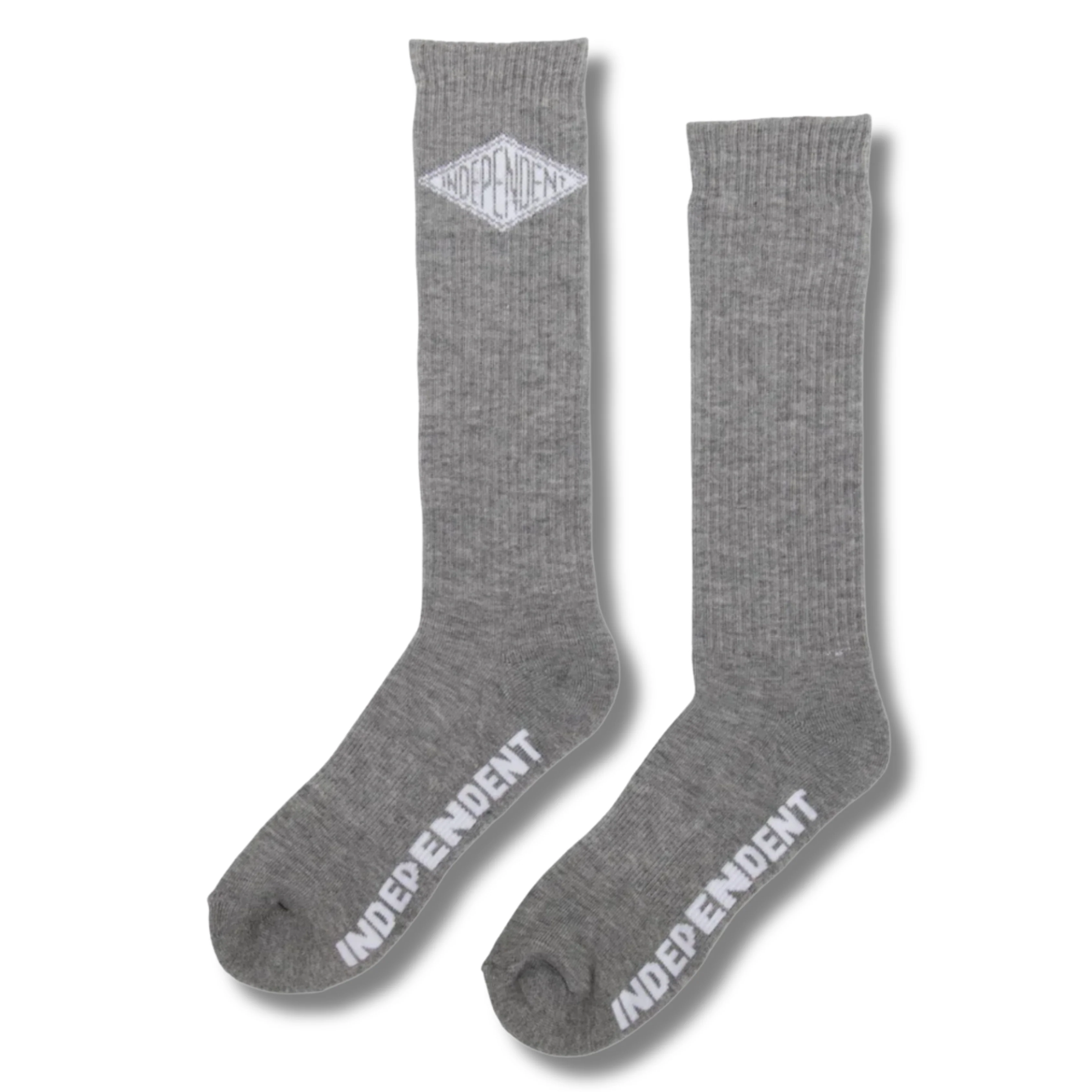 INDEPENDENT DIAMOND GROUNDWORK MENS SOCKS - GREY
