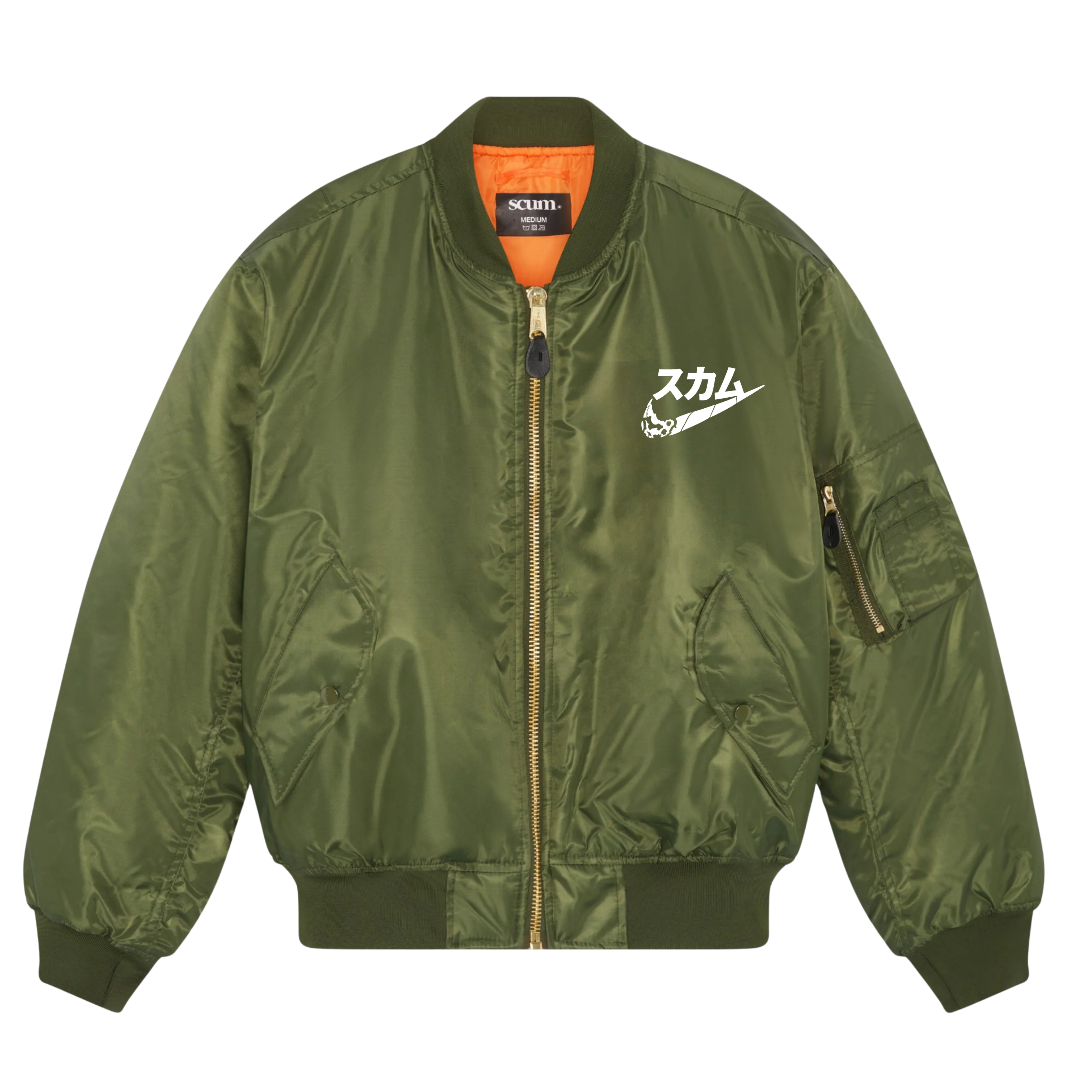 SCUM LOST IN TRANS FLIGHT JACKET - GREEN