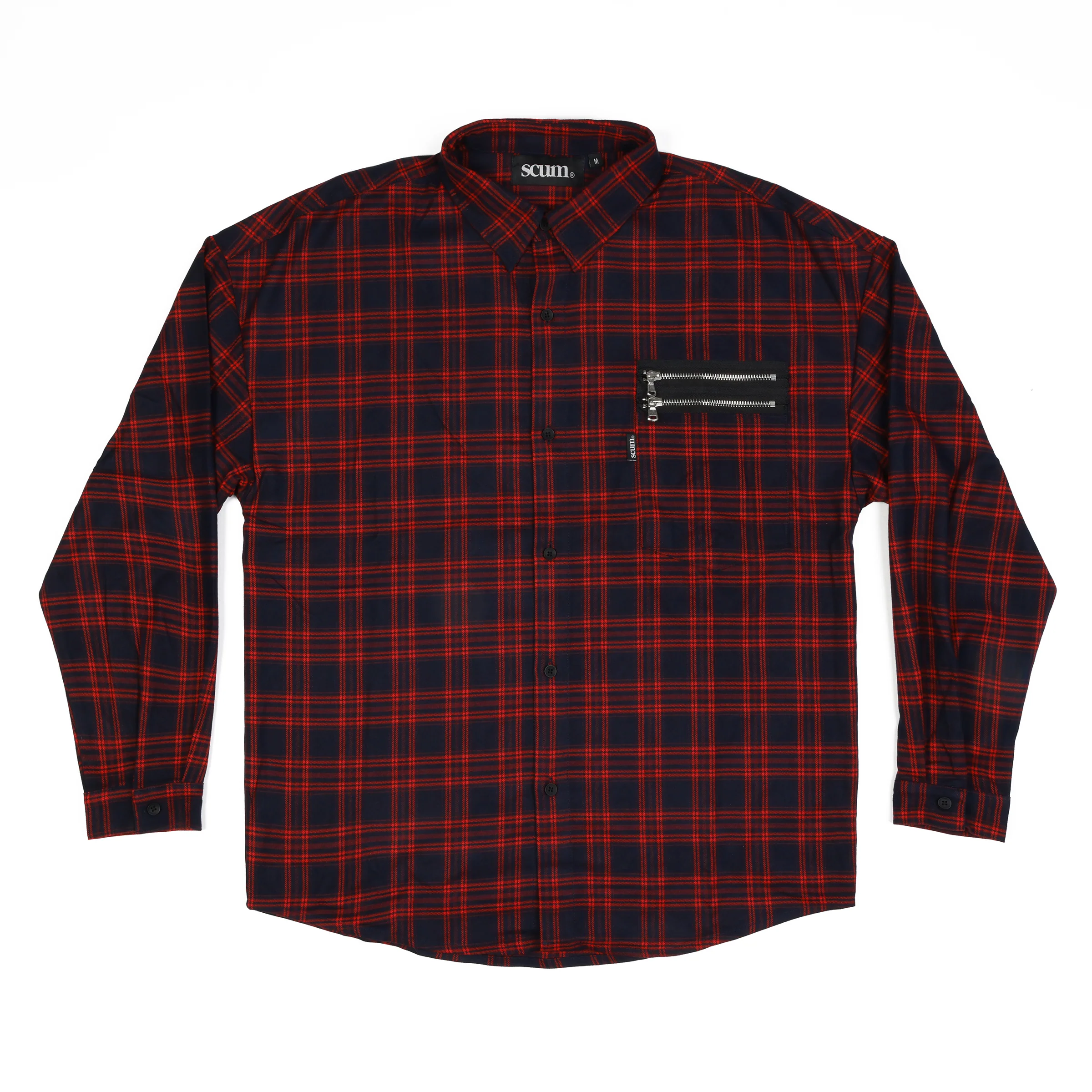 RED & BLUE LUMBERCRACK SHIRT