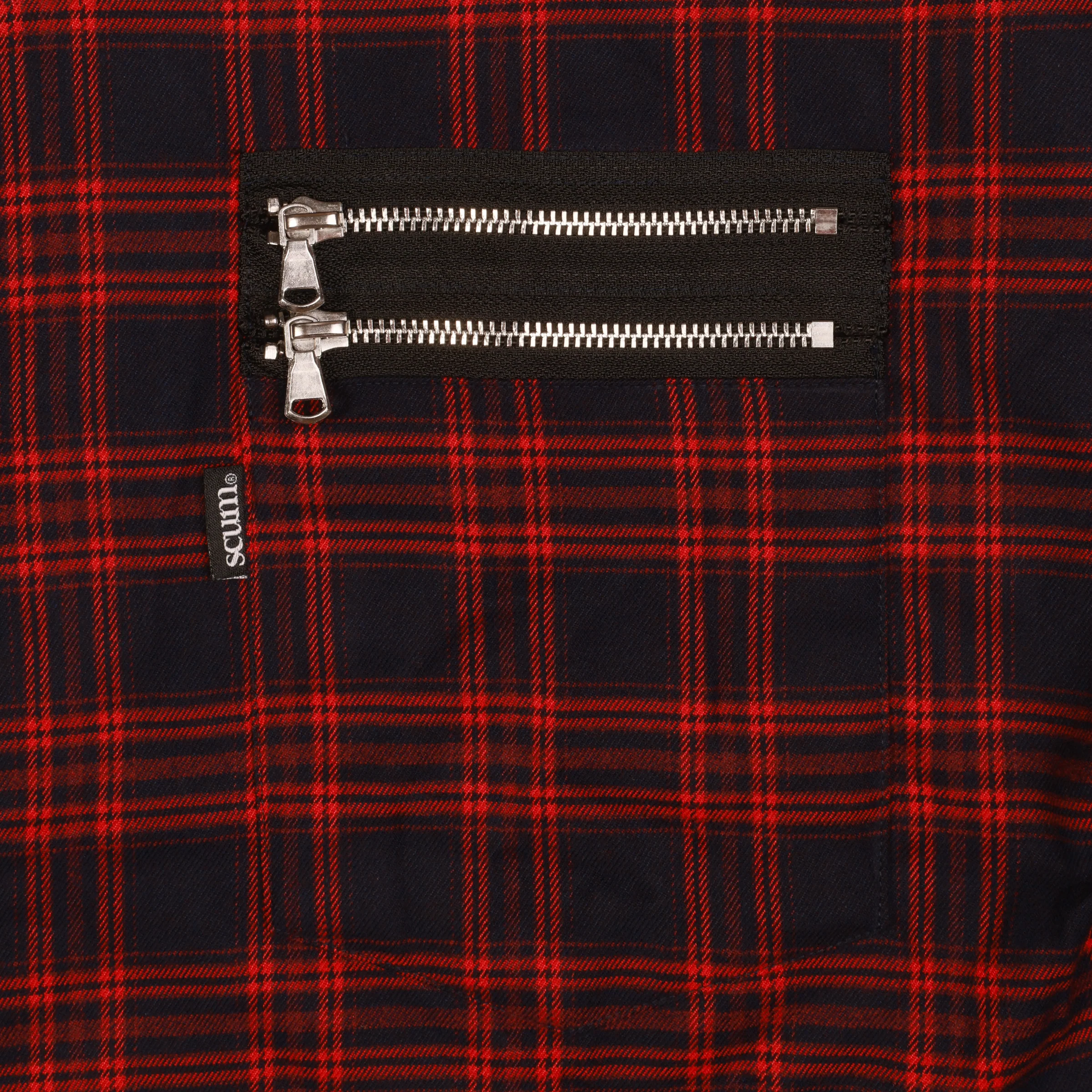 RED & BLUE LUMBERCRACK SHIRT - Image 3