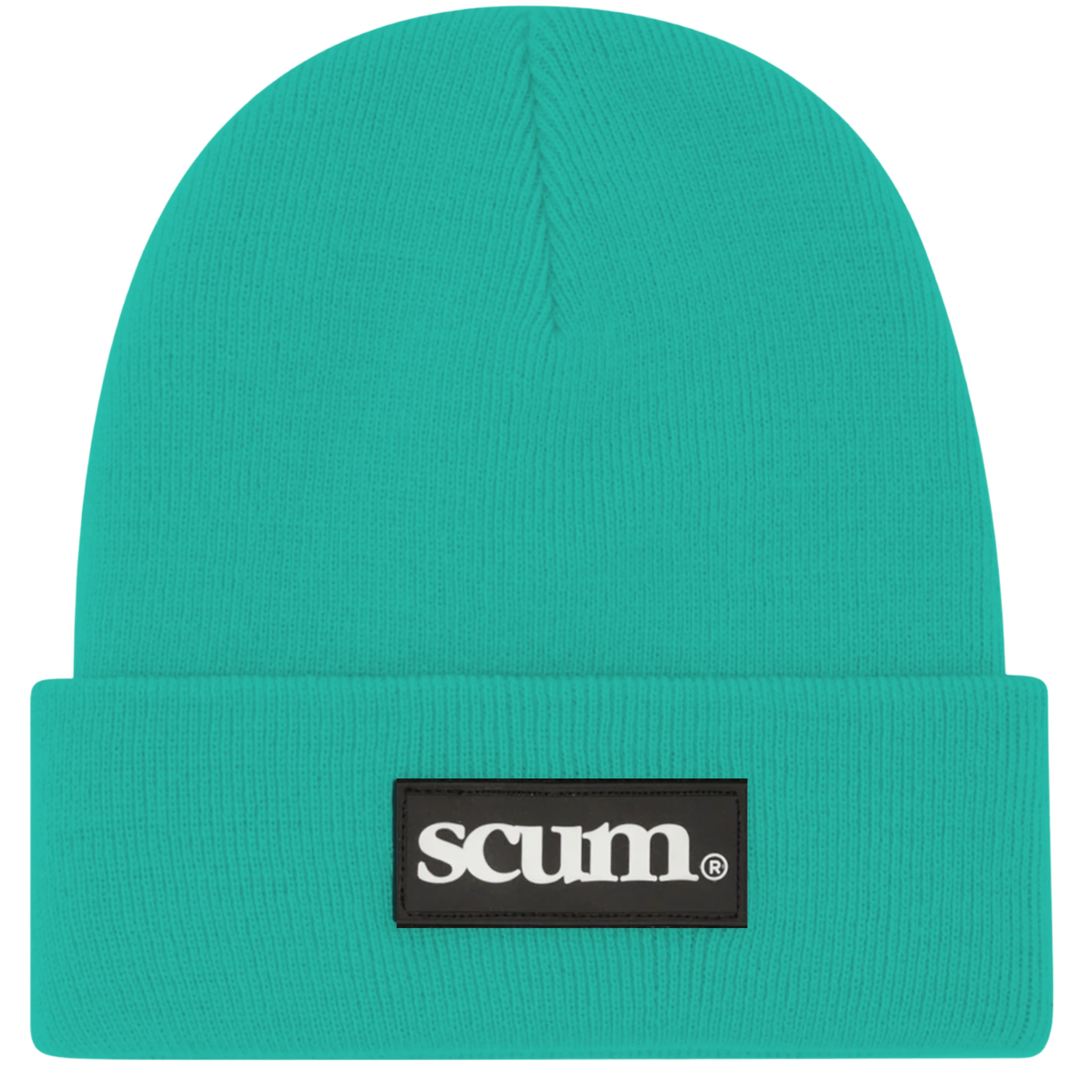 MINT RUBBER PATCH BEANIE