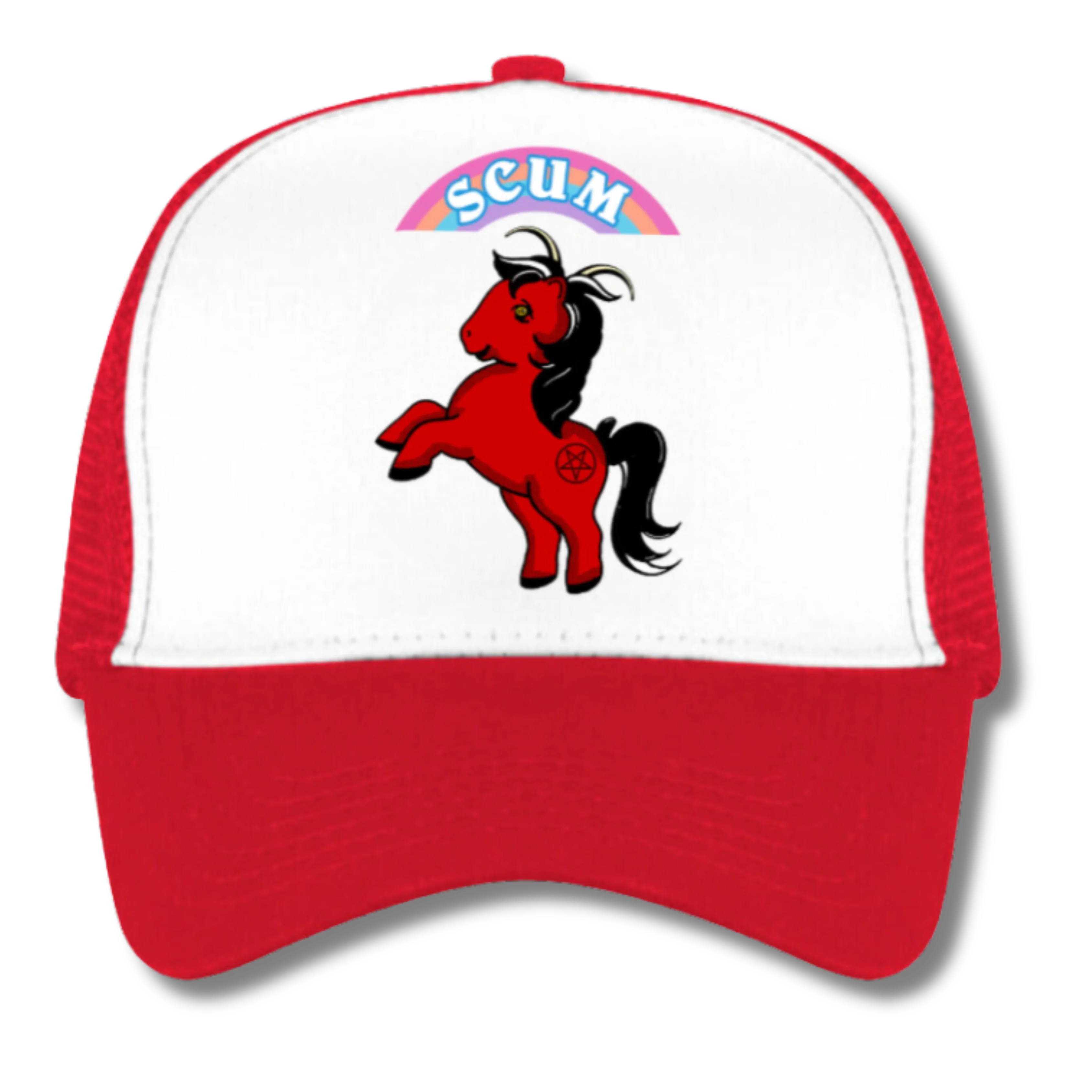 MY PONY LITTLE CAP - RED / WHITE
