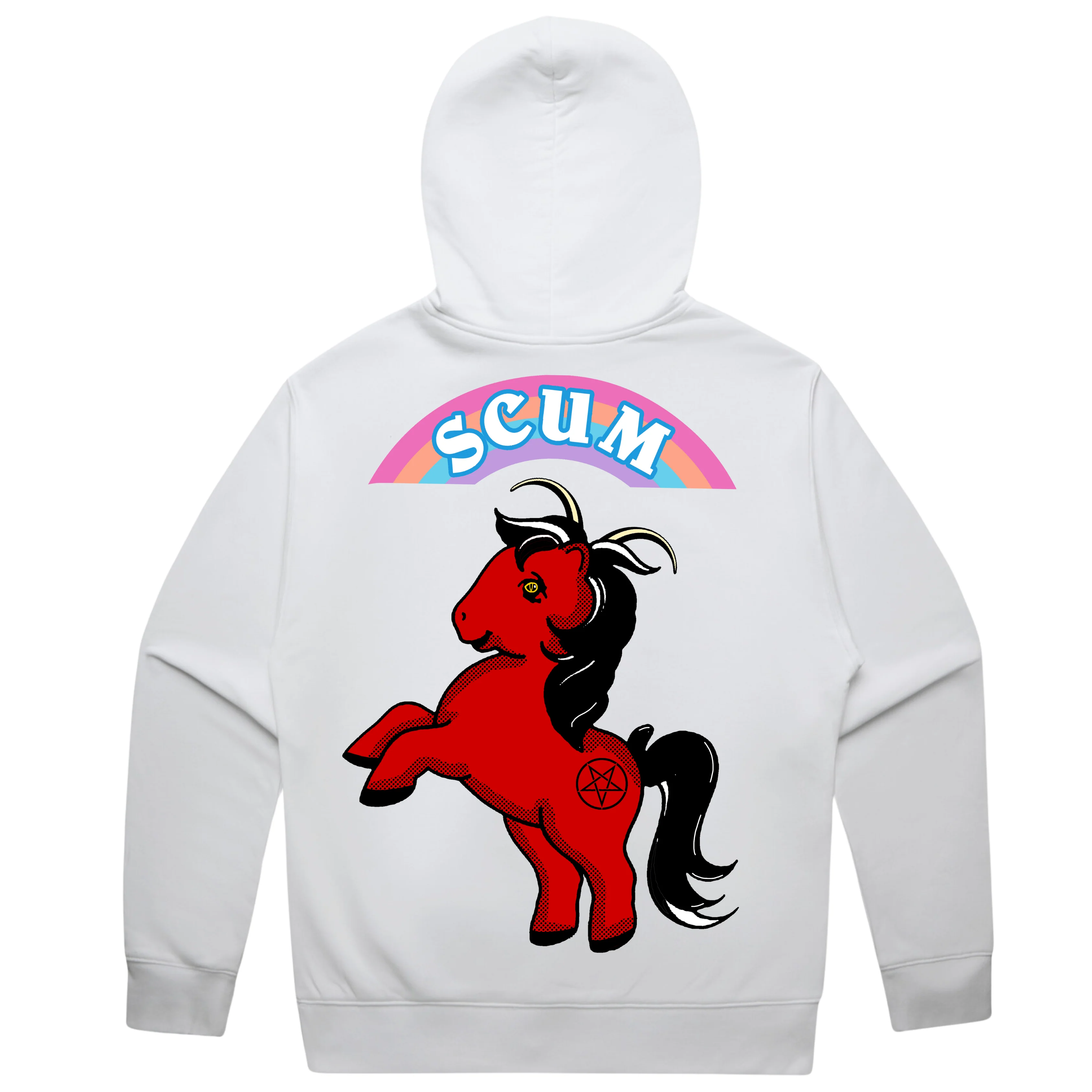 MY PONY LITTLE HOODIE -WHITE
