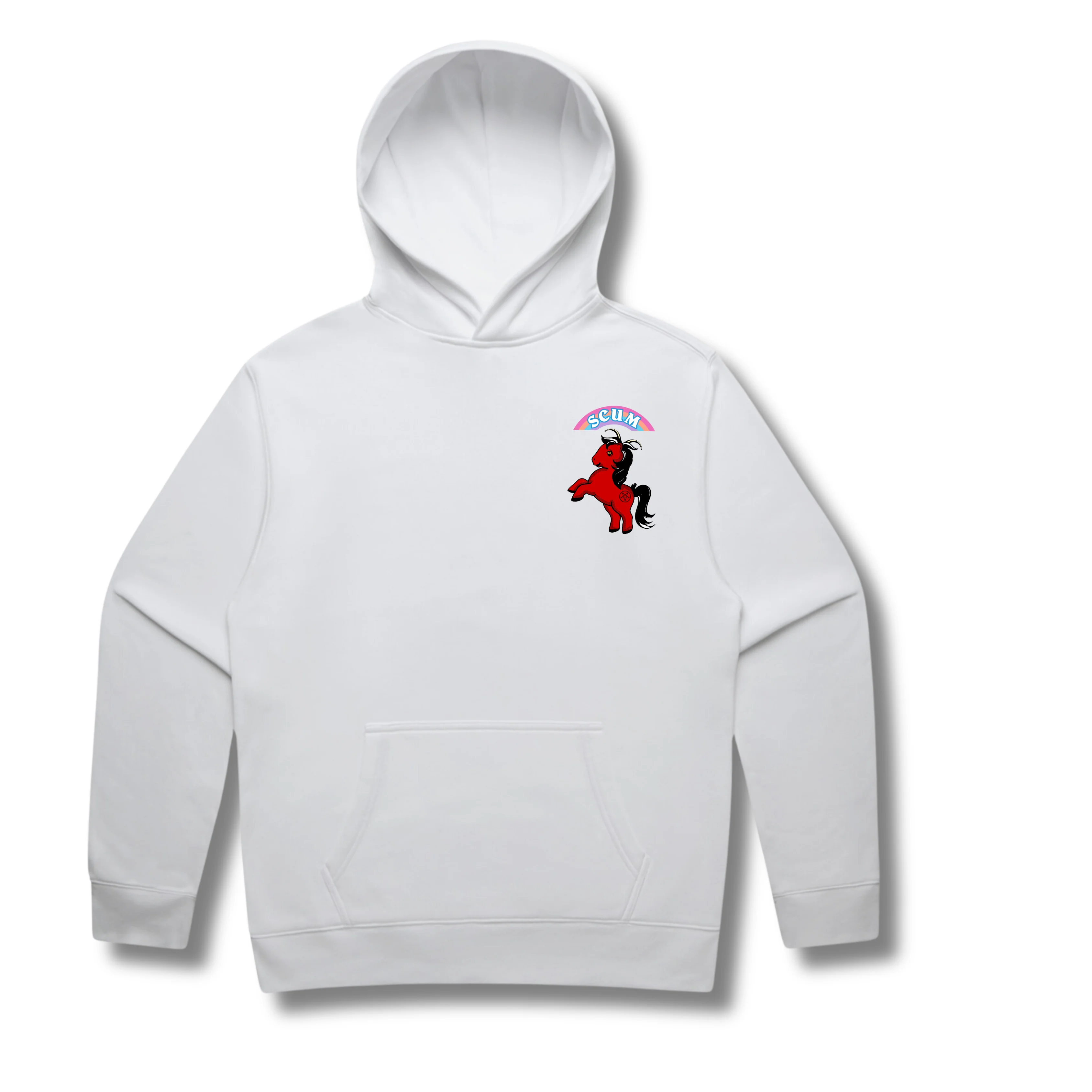 MY PONY LITTLE HOODIE -WHITE - Image 2