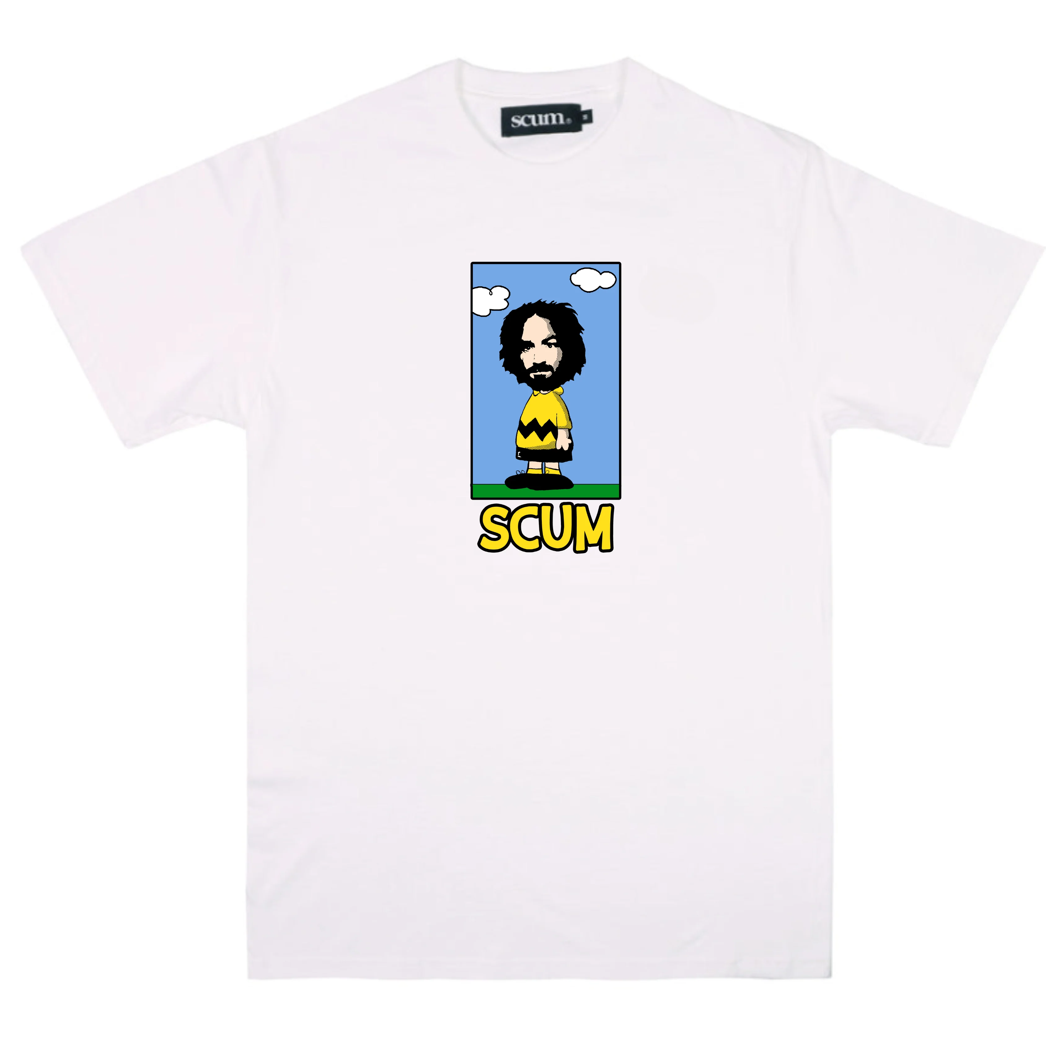 MANSON NUTS T-SHIRT - WHITE