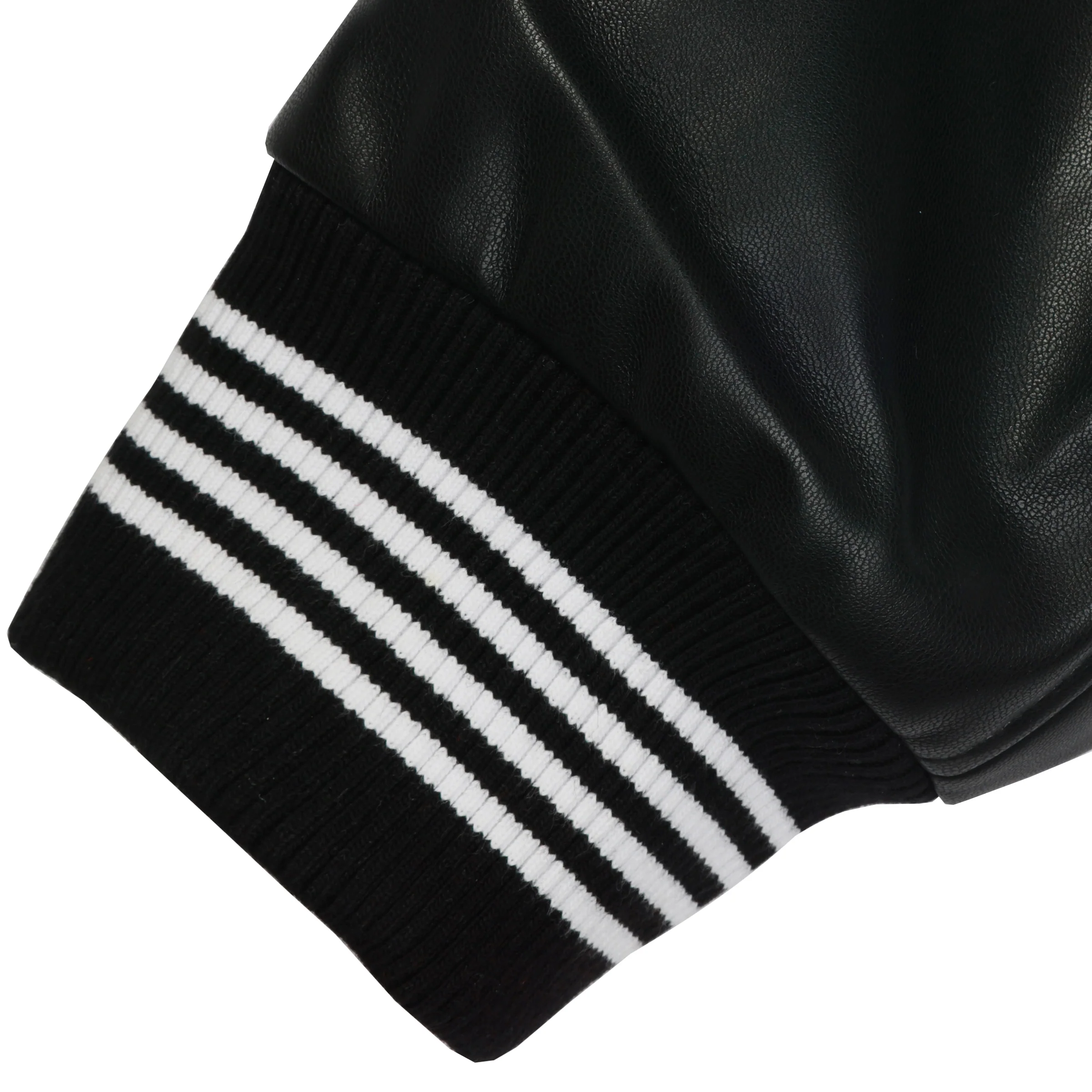 NO FRIENDS VARSITY JACKET - BLACK - Image 11