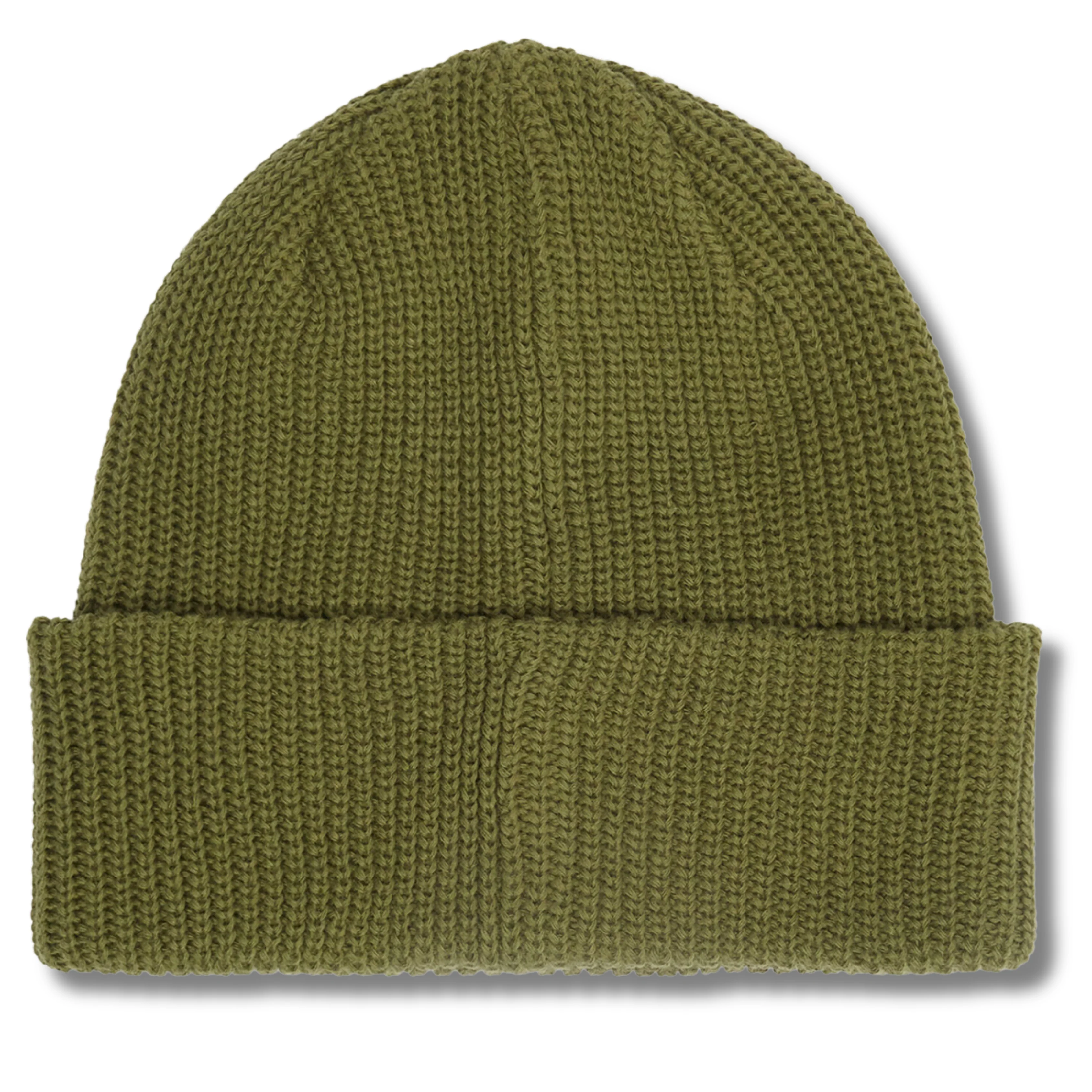 OBEY BOLD ORGANIC BEANIE - ARMY GREEN - Image 2
