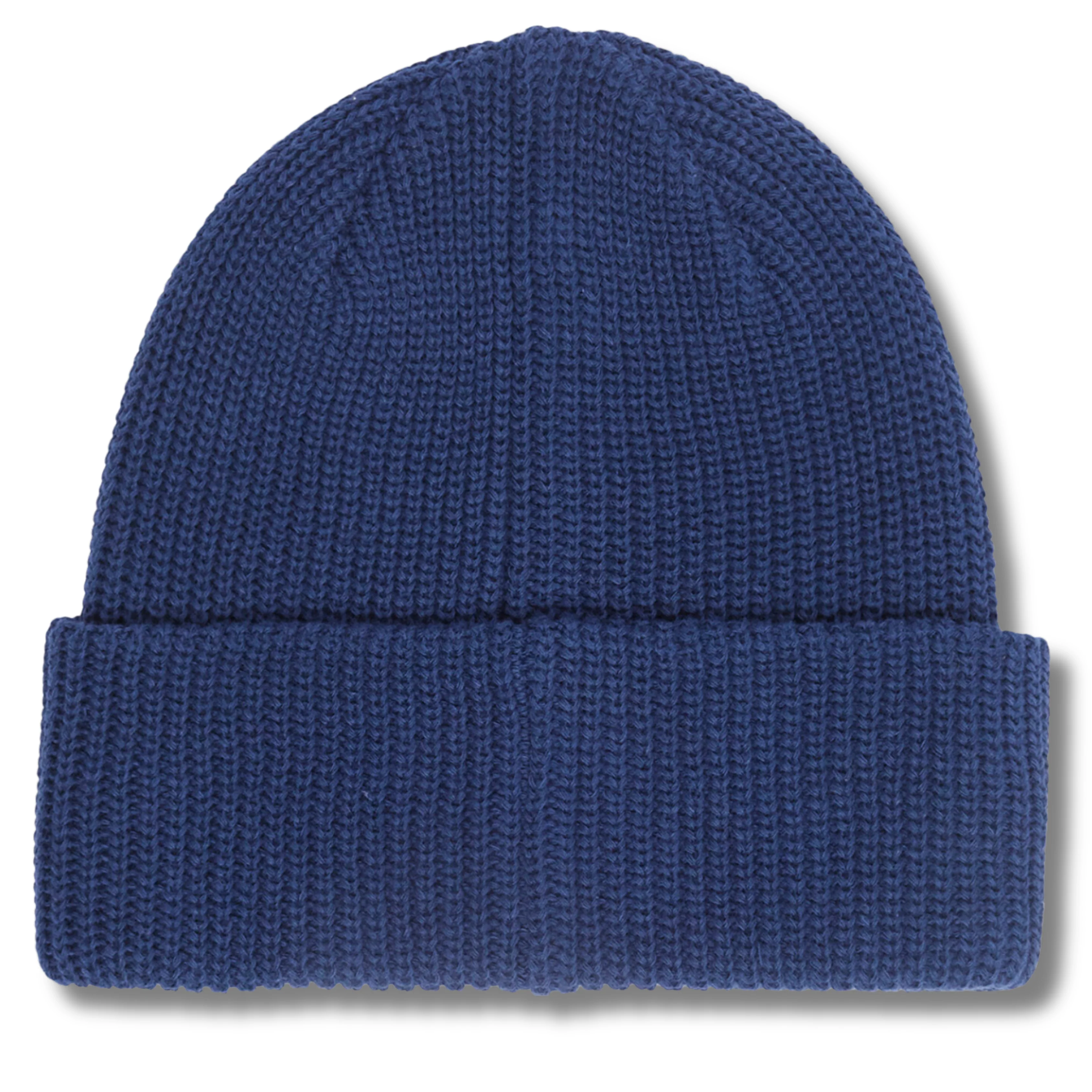 OBEY BOLD ORGANIC BEANIE - NAVY - Image 2