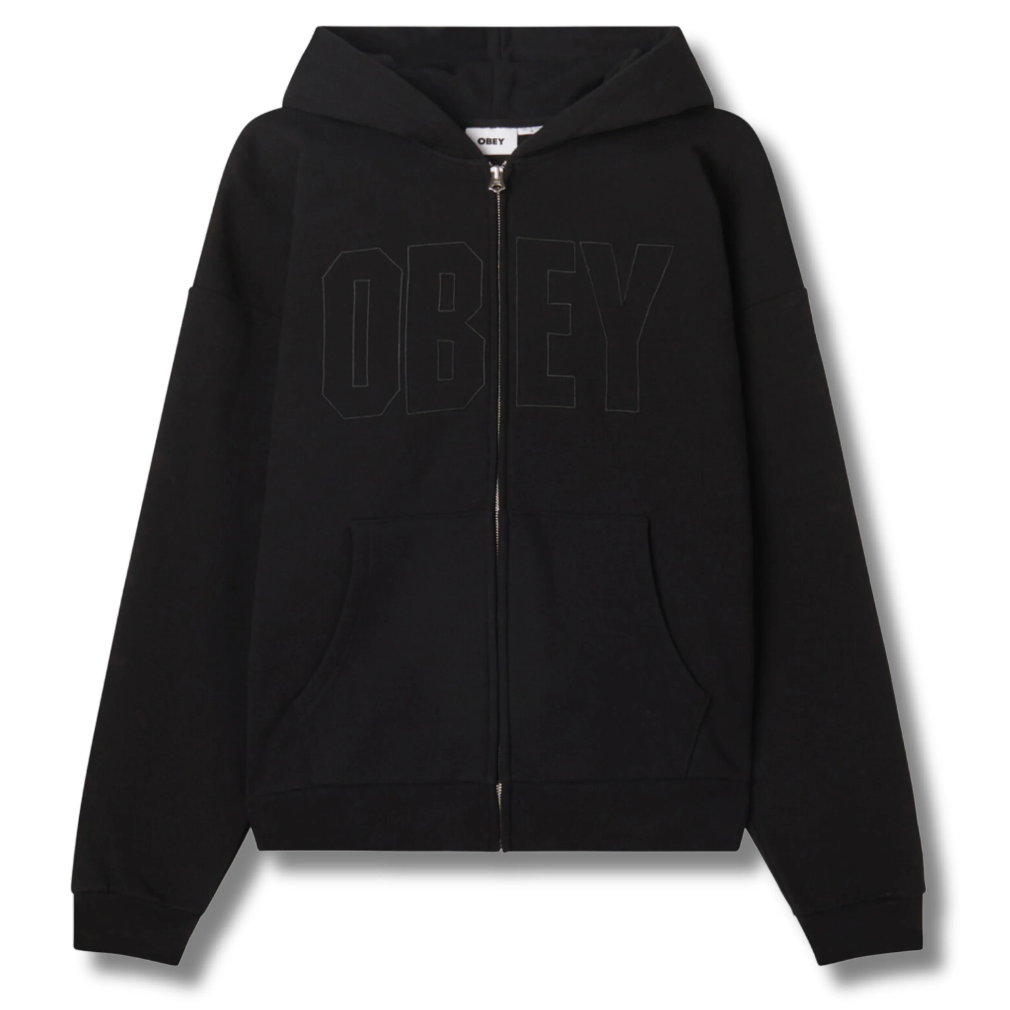 OBEY DIGABLE EXTRA HEAVY FULL ZIP HOOD