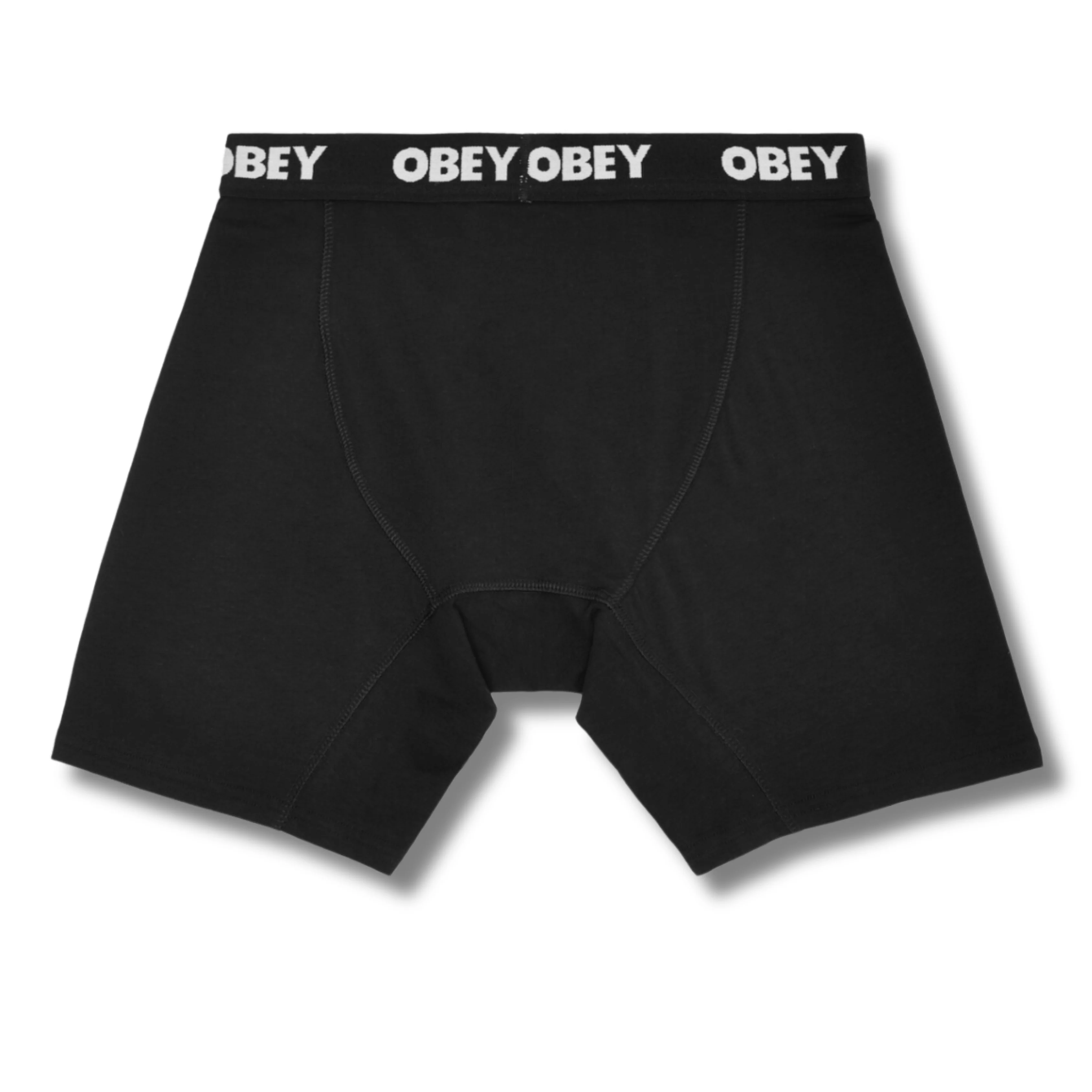 OBEY ESTABLISHED WORKS 2 PACK BOXERS - BLACK - Image 3
