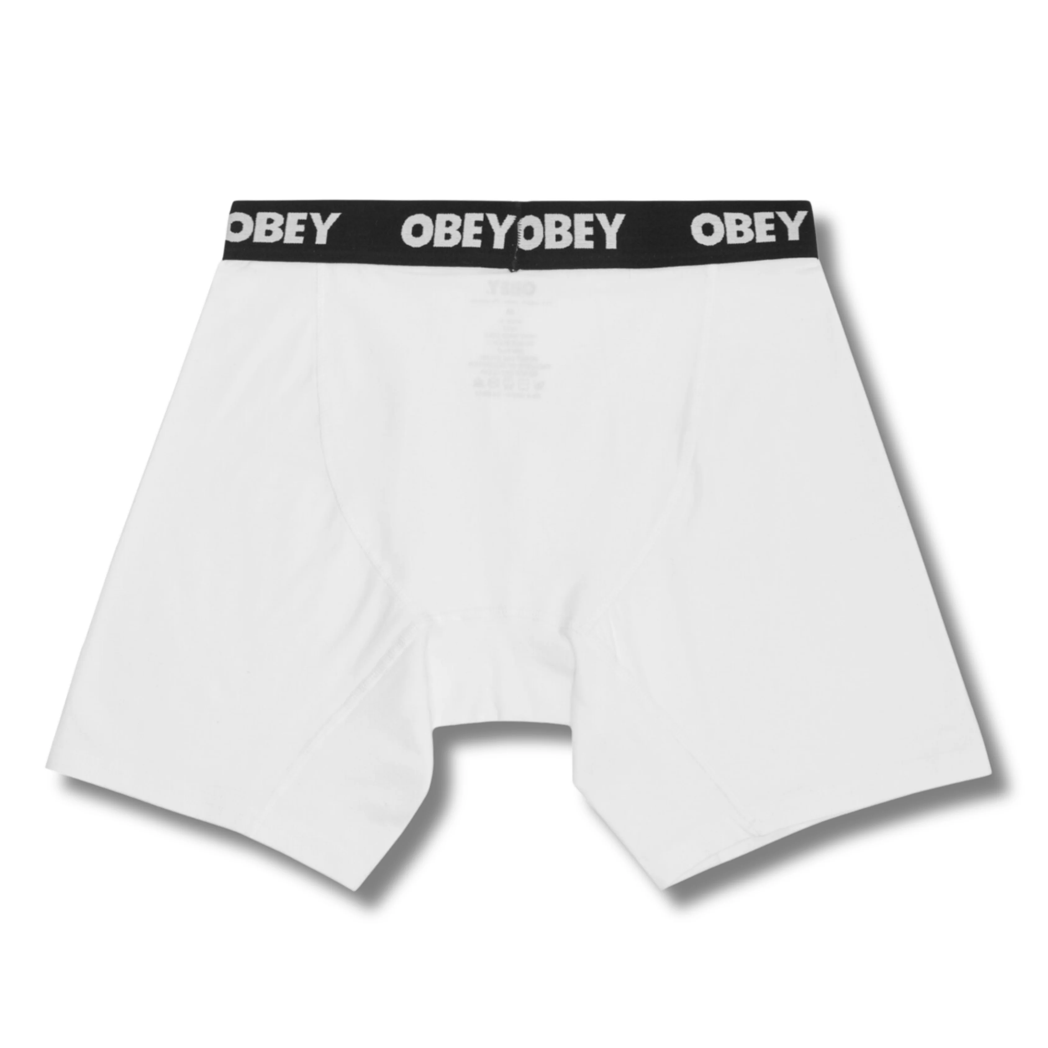 OBEY ESTABLISHED WORKS 2 PACK BOXERS - WHITE - Image 2