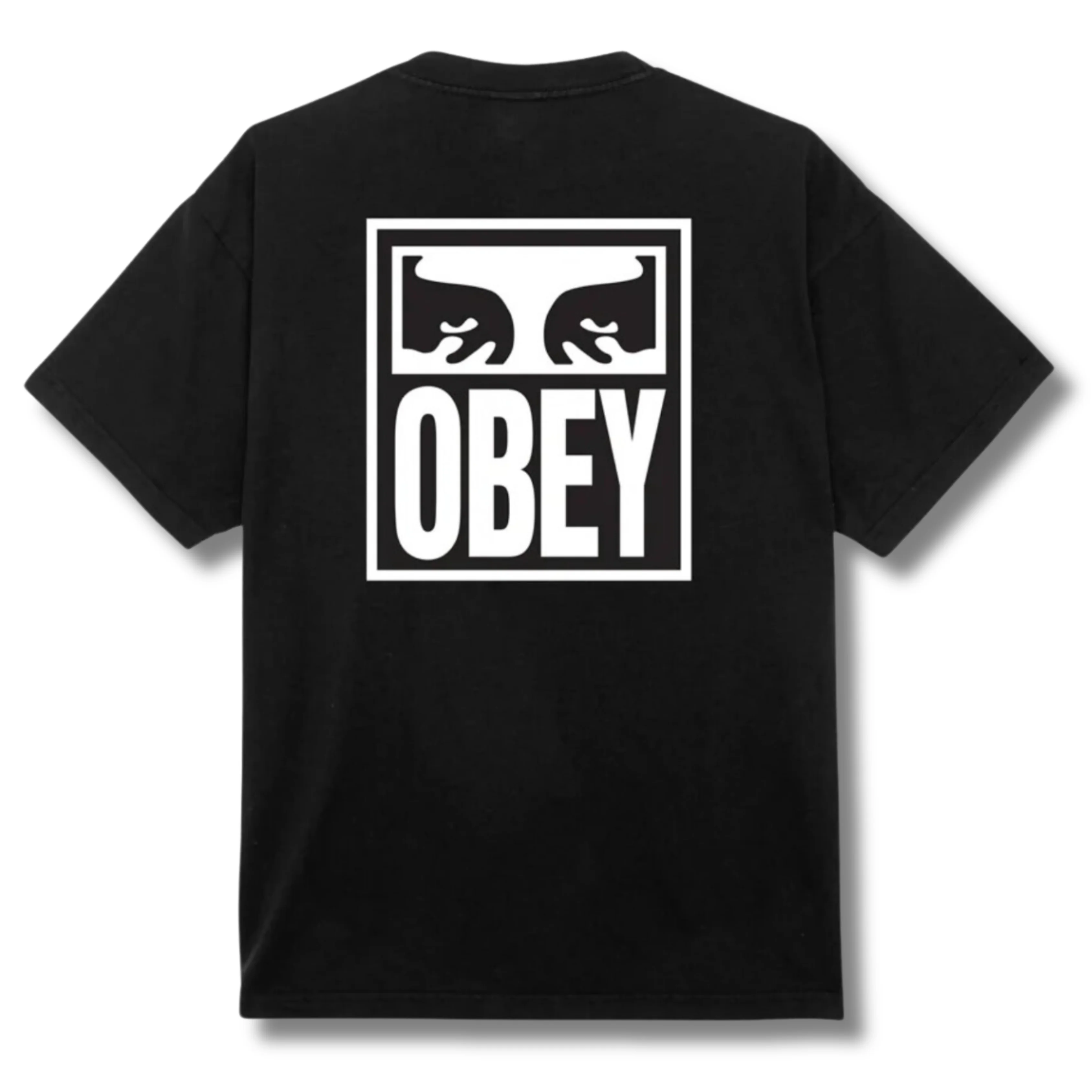 OBEY EYES ICON 2 HEAVYWEIGHT T-SHIRT - BLACK