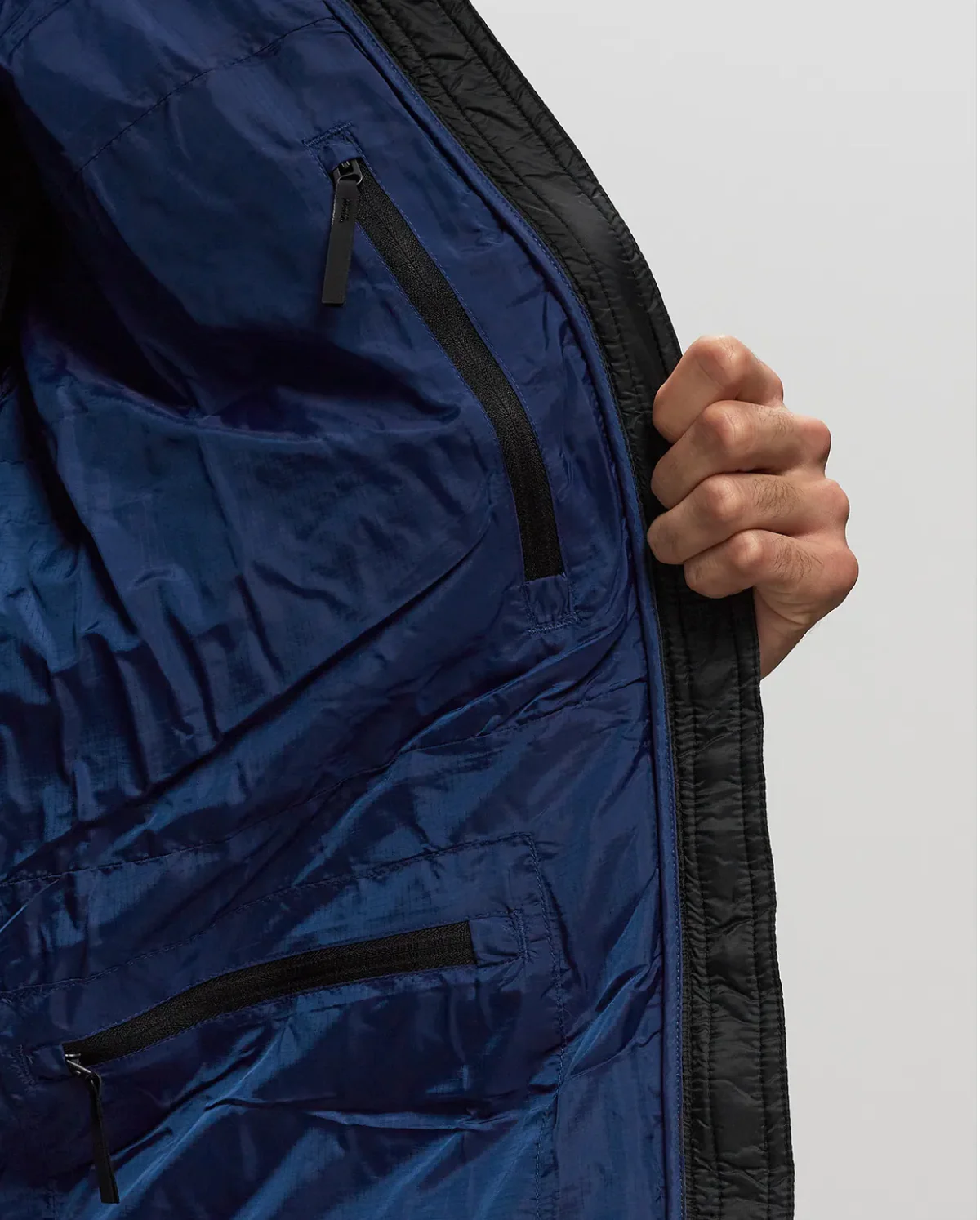 OBEY STRATUS PUFFER JACKET - BLACK - Image 6