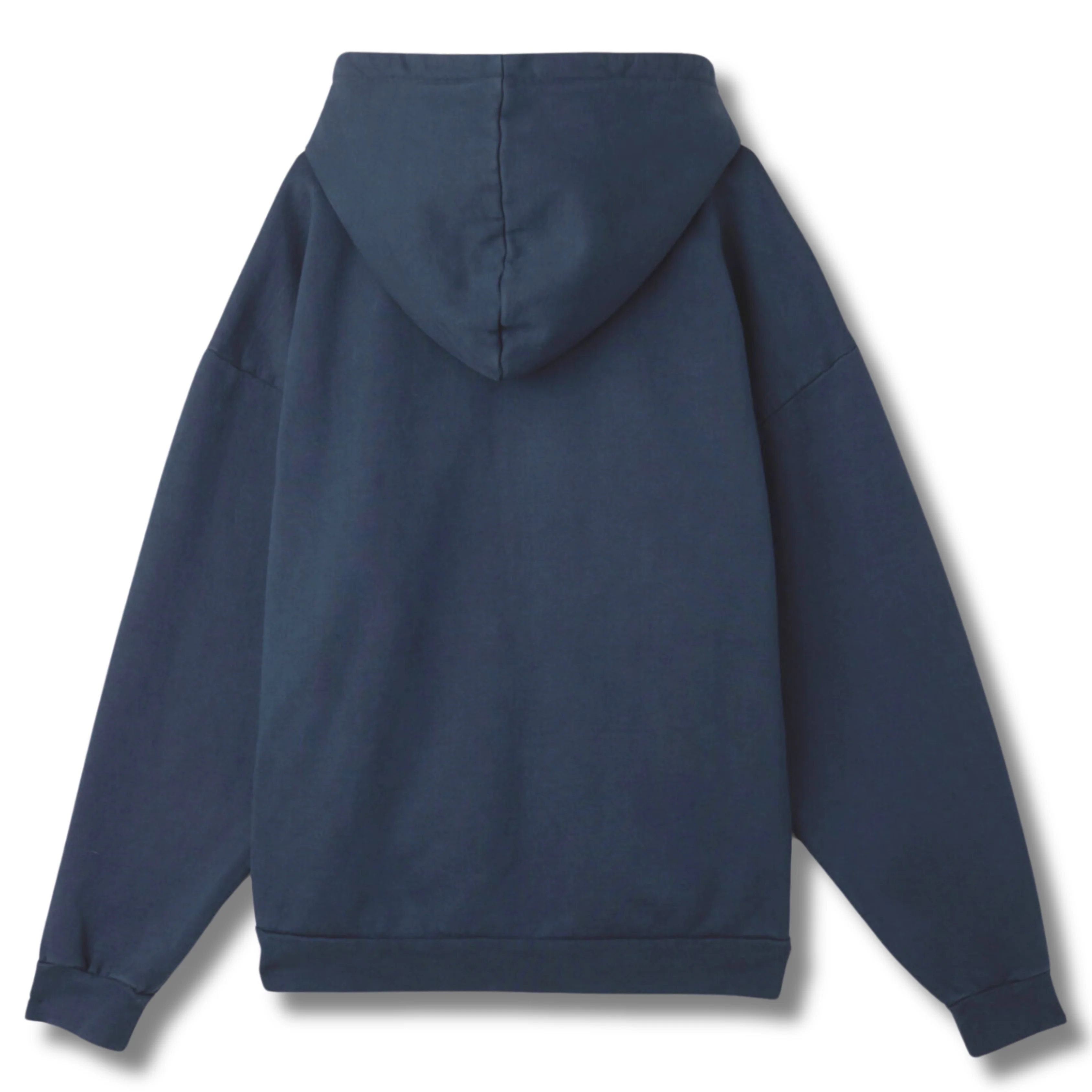 OBEY LOWERCASE PIGMENT ZIP HOOD - NAVY - Image 2