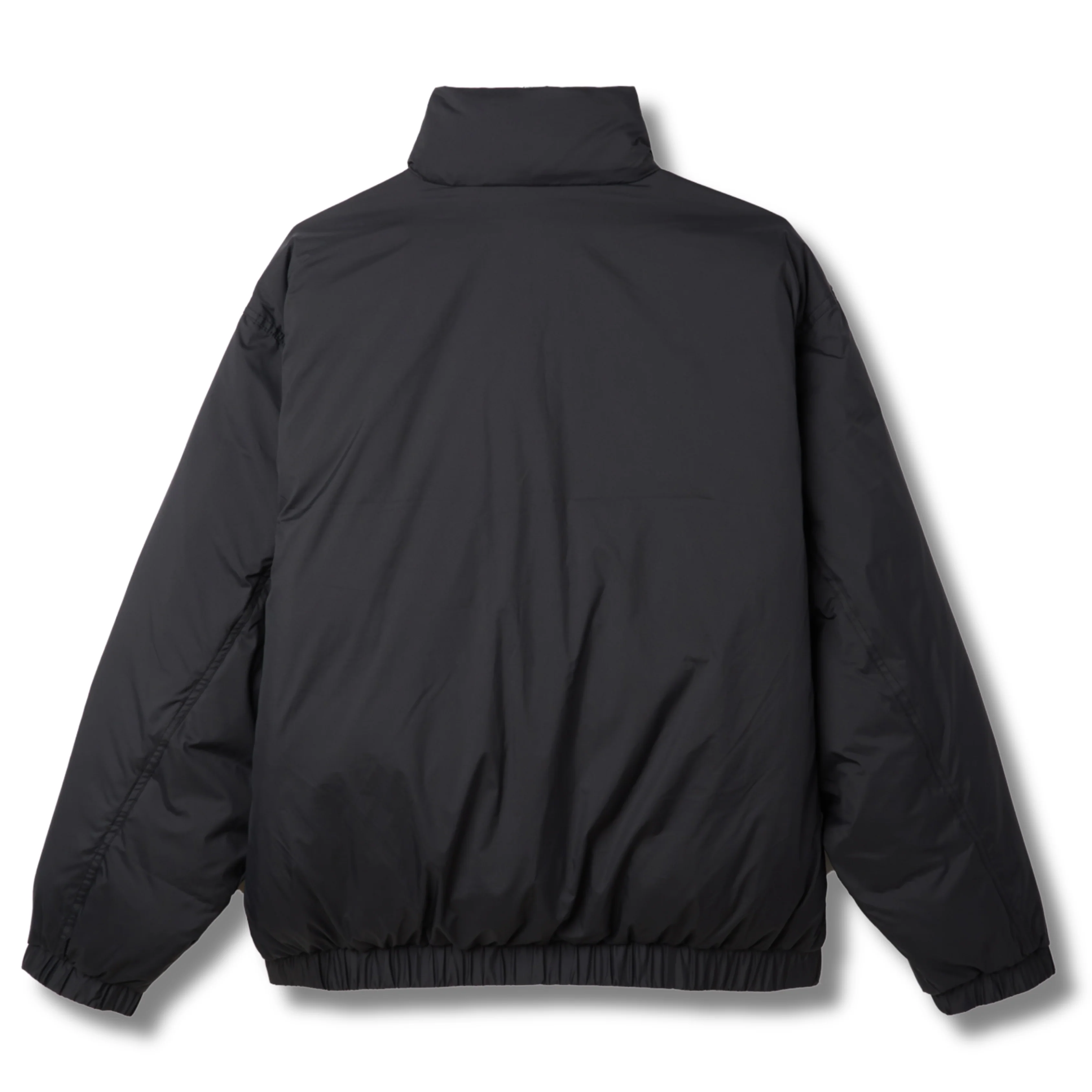 OBEY STUDIO MOCK NECK ANORAK - BLACK - Image 2