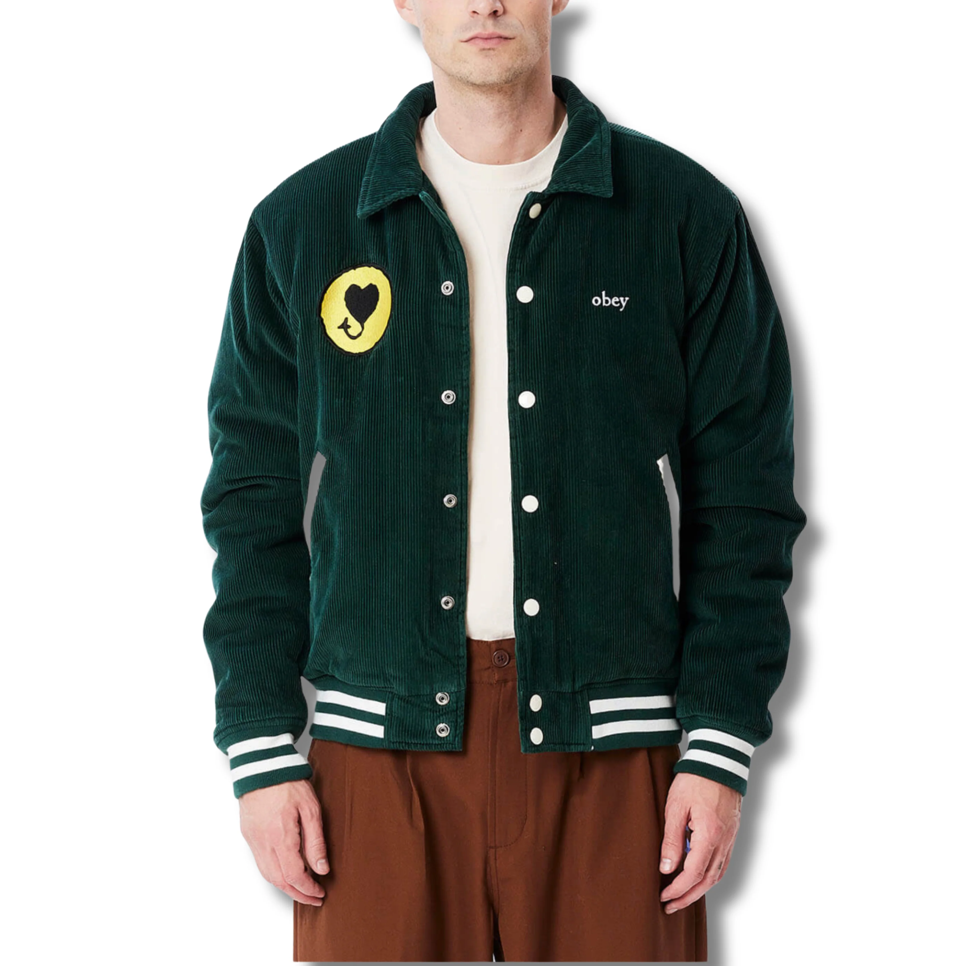 OBEY UNWOUND JACKET - CEDAR - Image 3