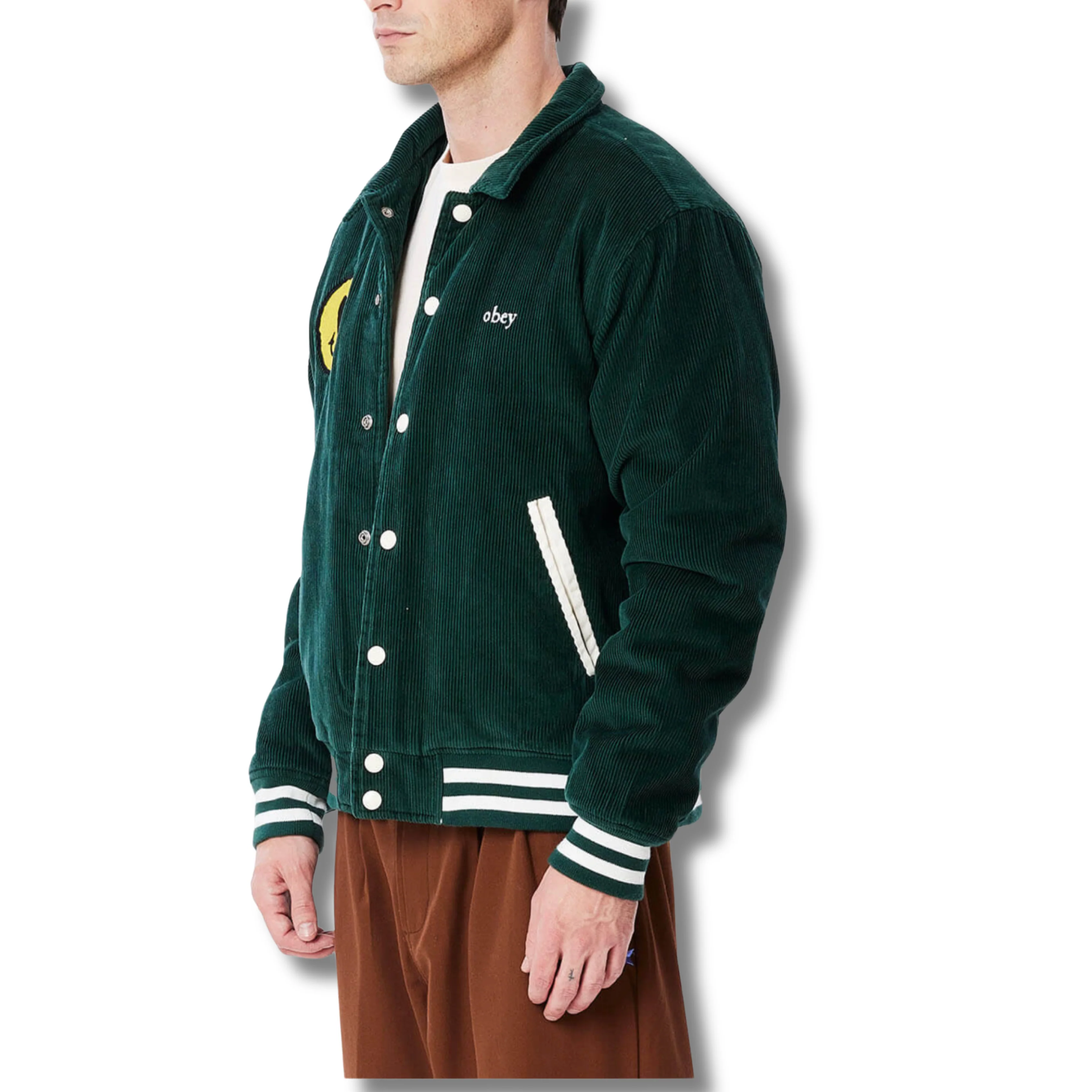 OBEY UNWOUND JACKET - CEDAR - Image 4