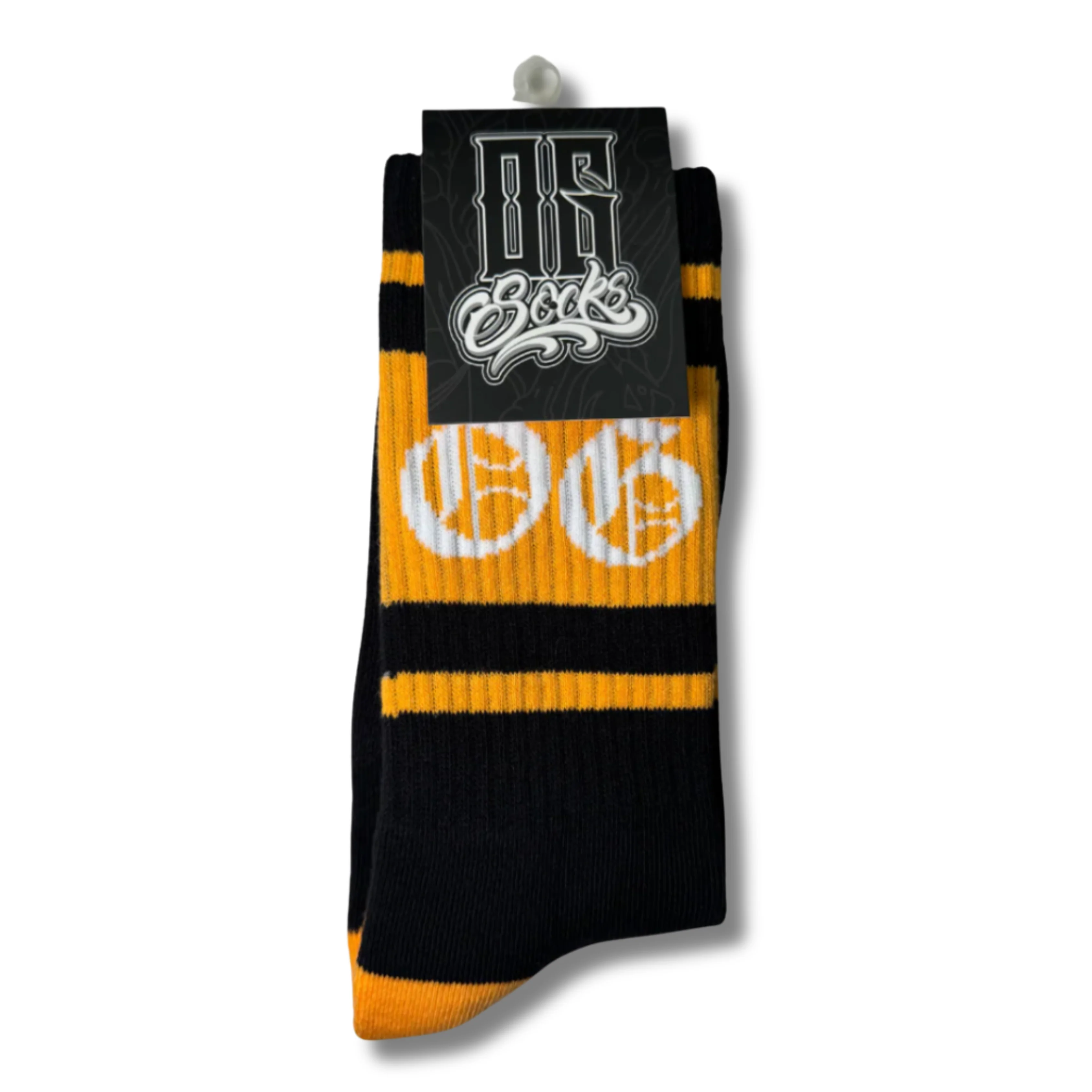 OG TANGERINE BLACK STRIPE SOCKS - Image 4
