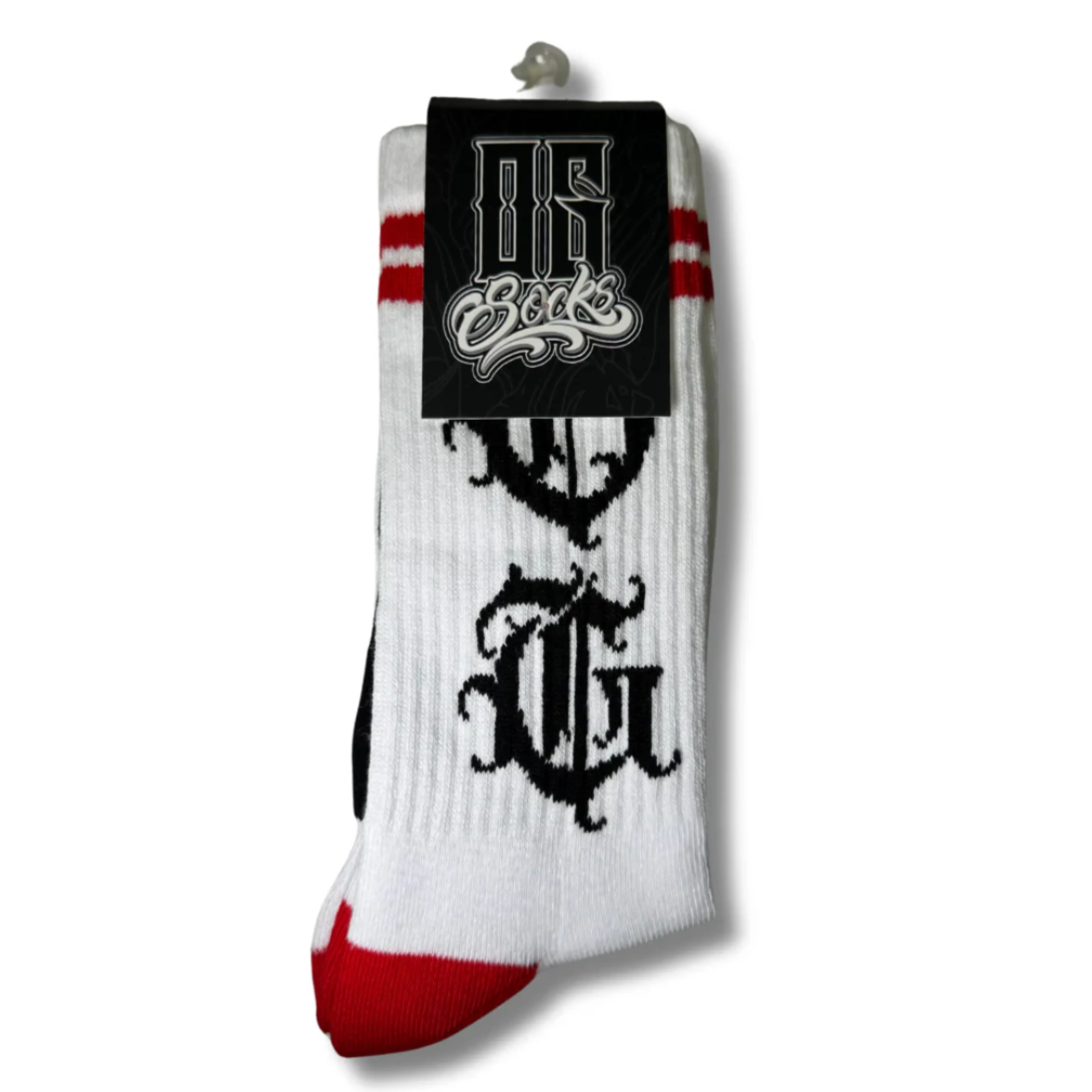 OG OLD ENGLISH RED STRIPE SOCKS - Image 3