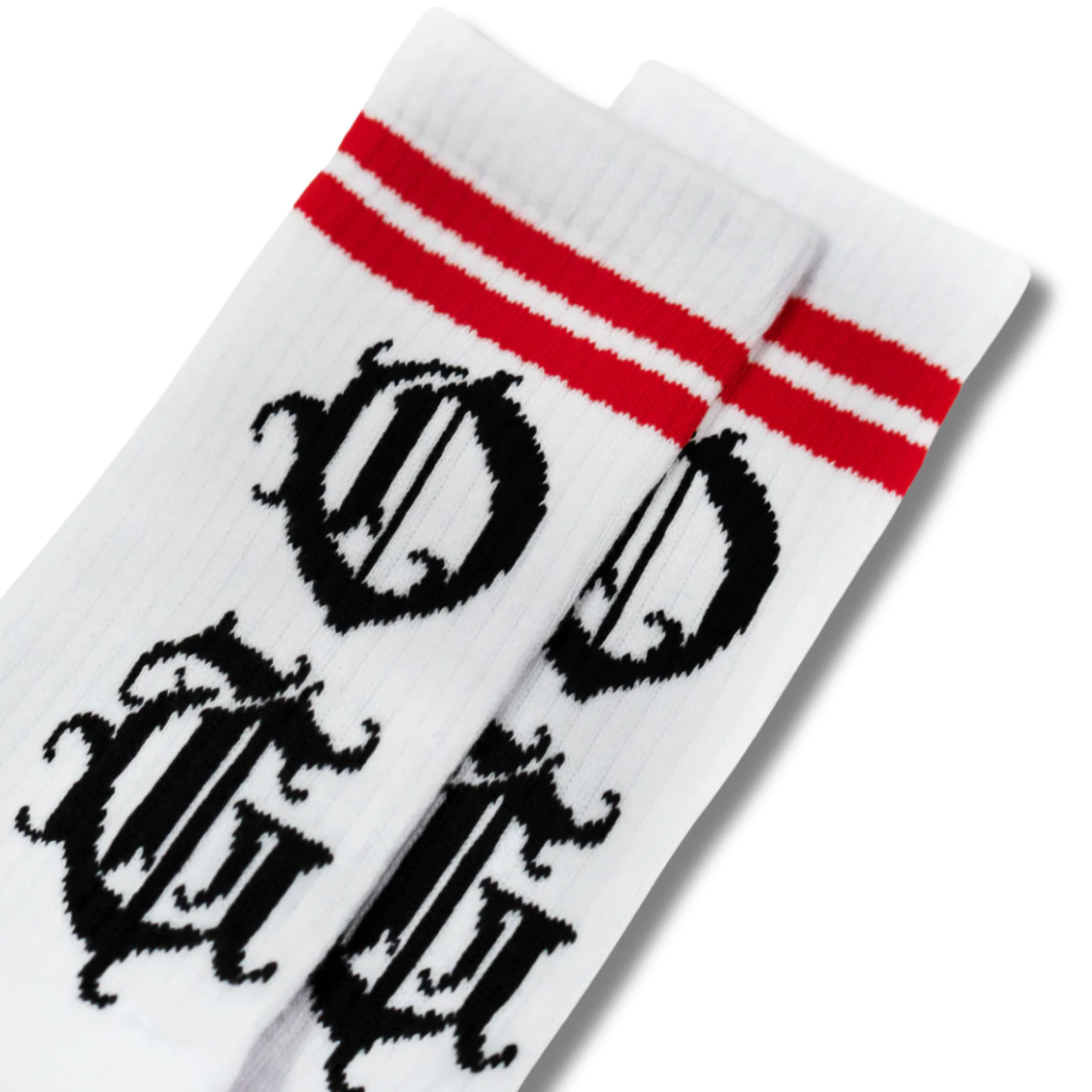 OG OLD ENGLISH RED STRIPE SOCKS - Image 4