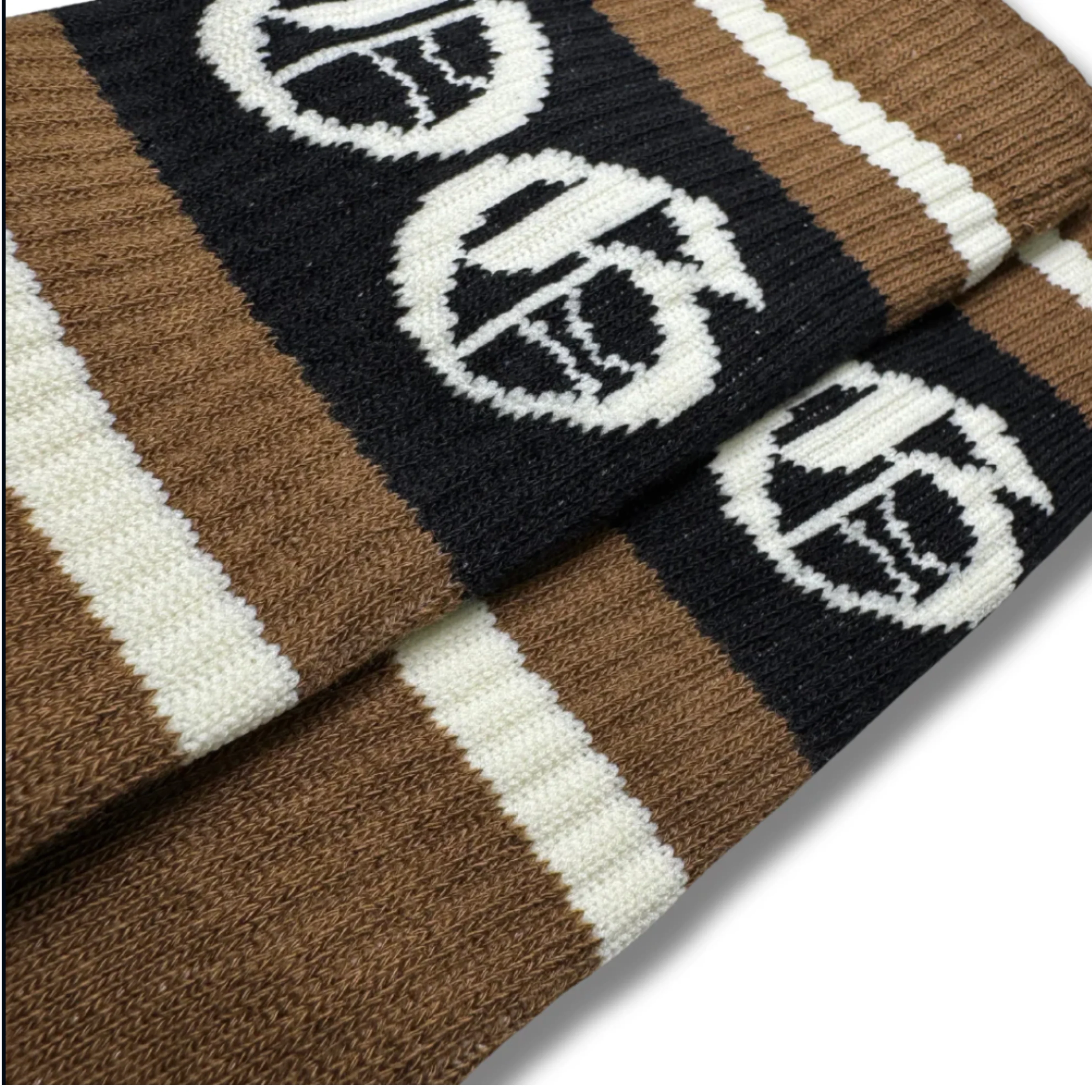 OG MOCHA STRIPE SOCKS - Image 2