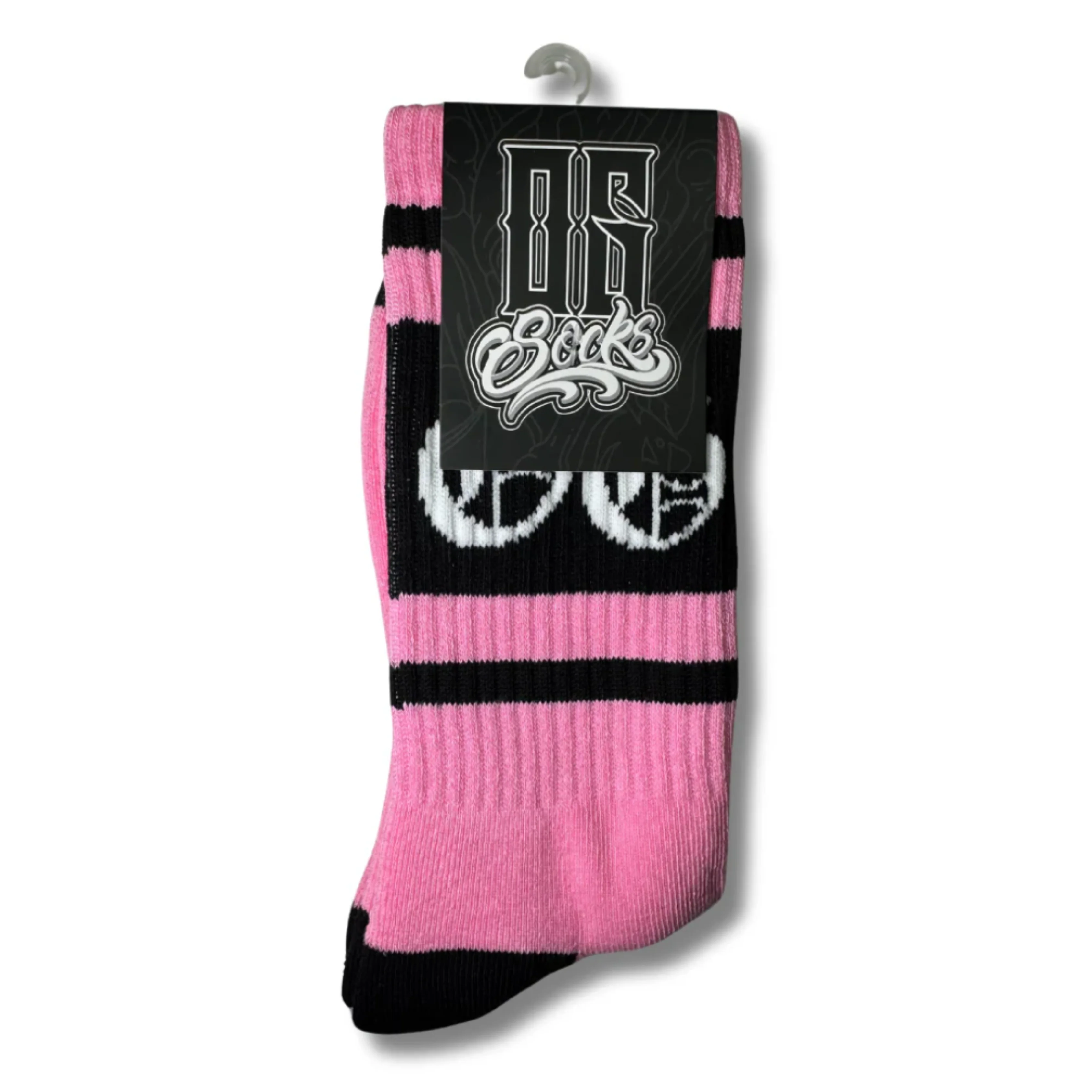 OG BUBBLEGUM STRIPE SOCKS - Image 2