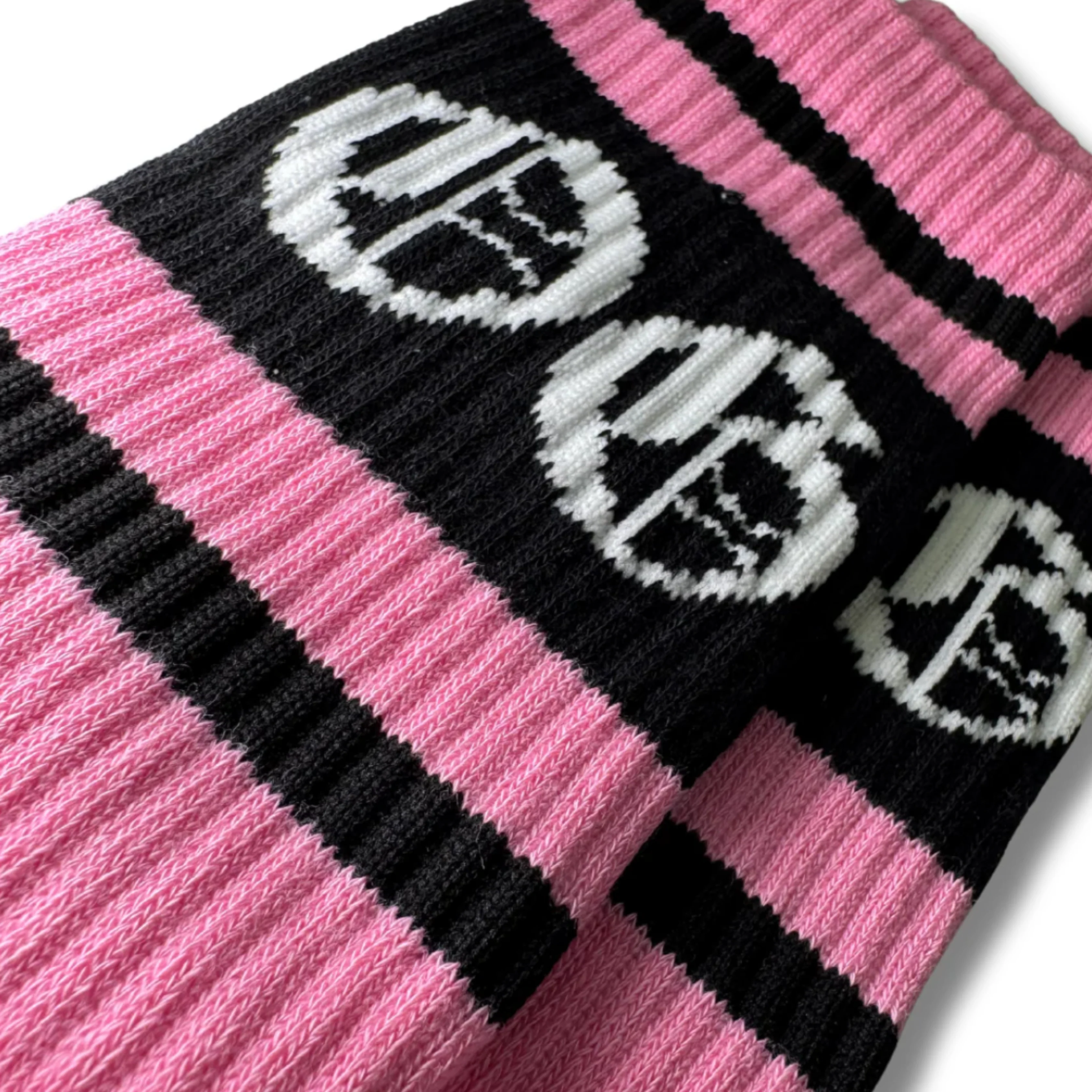 OG BUBBLEGUM STRIPE SOCKS - Image 3
