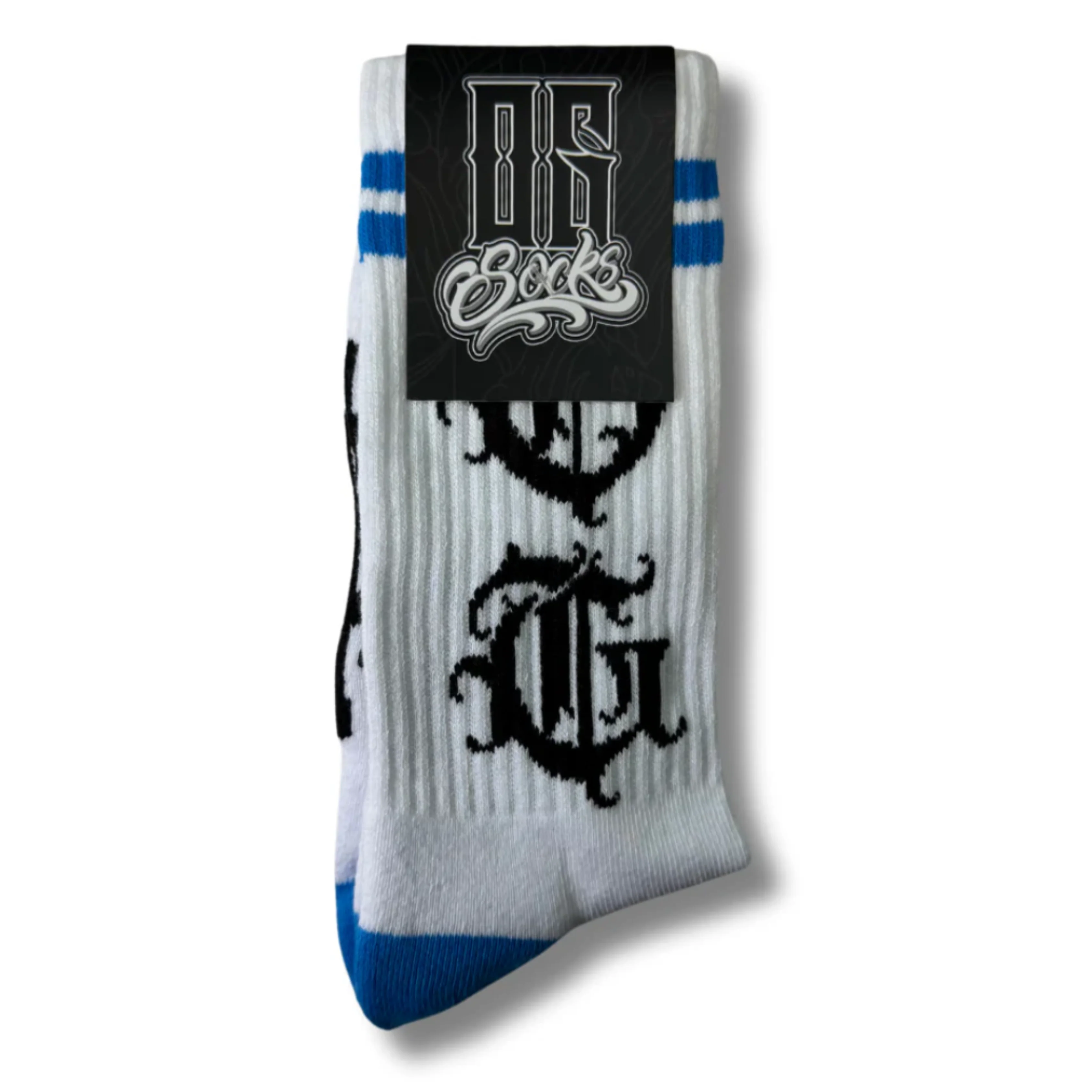 OG OLD ENGLISH BLUE STRIPE SOCKS - Image 3